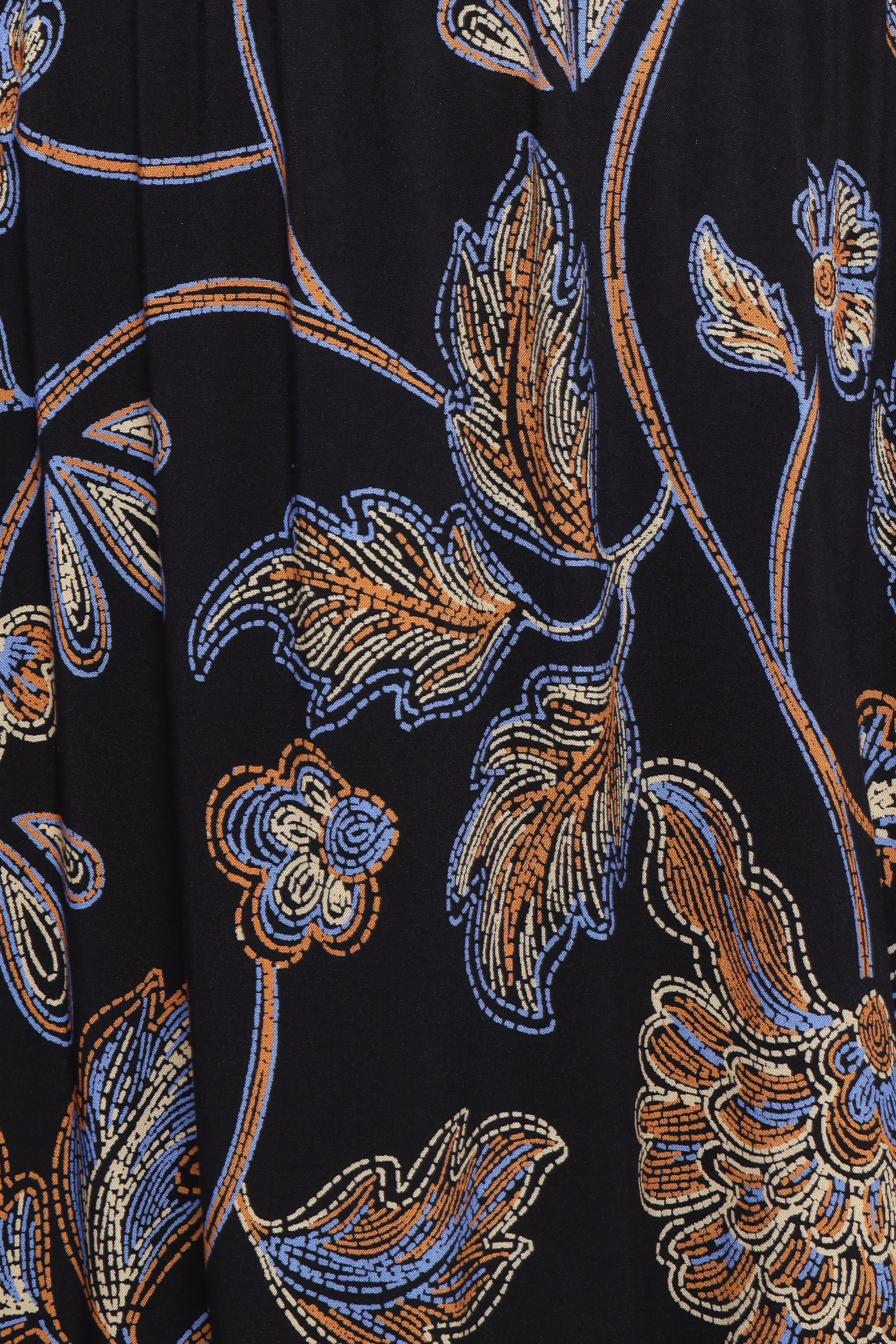 Petal and Pup USA DRESSES Loveen Maxi Dress - Black Floral