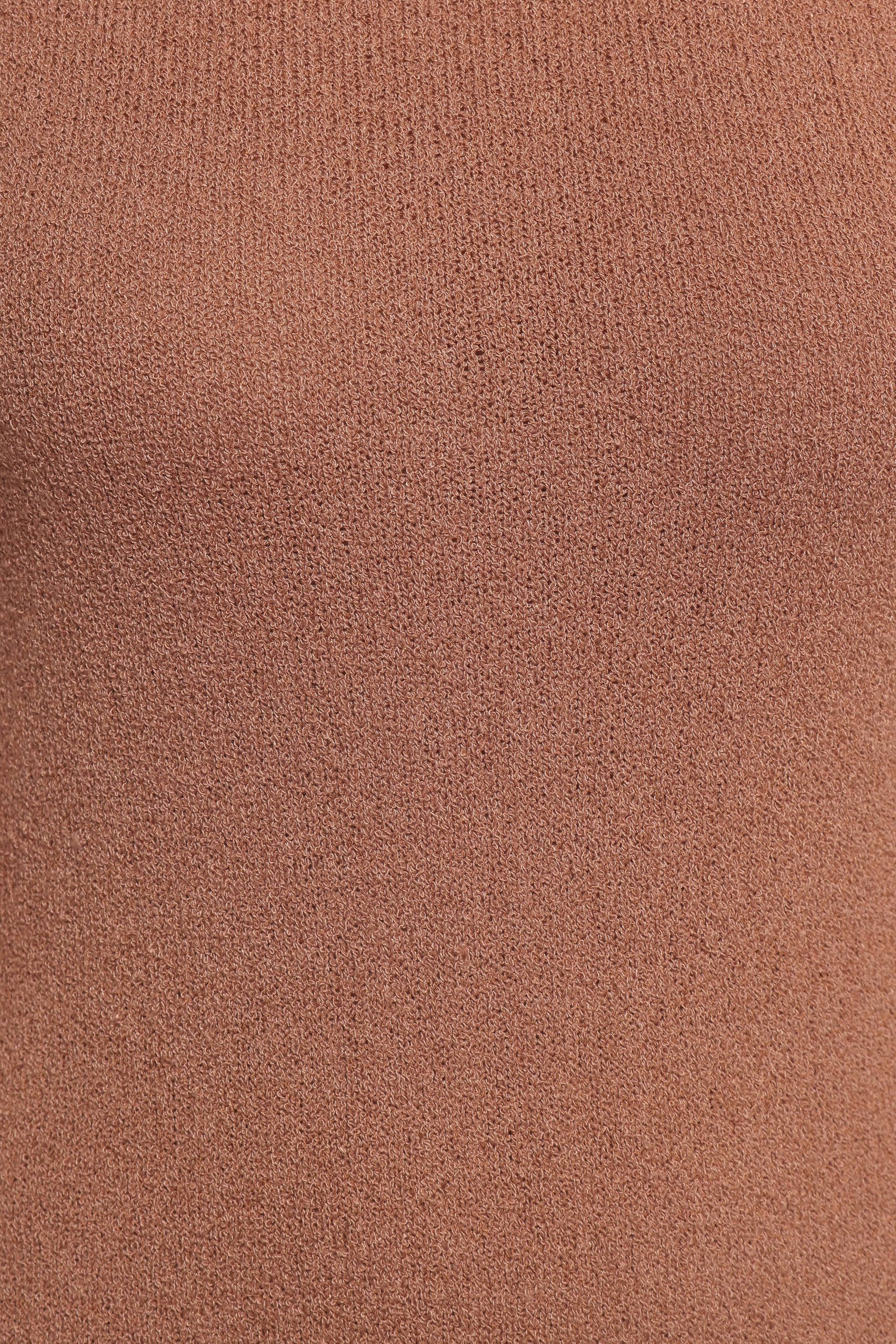 Petal and Pup USA DRESSES Lowell Knit Maxi Dress - Mocha