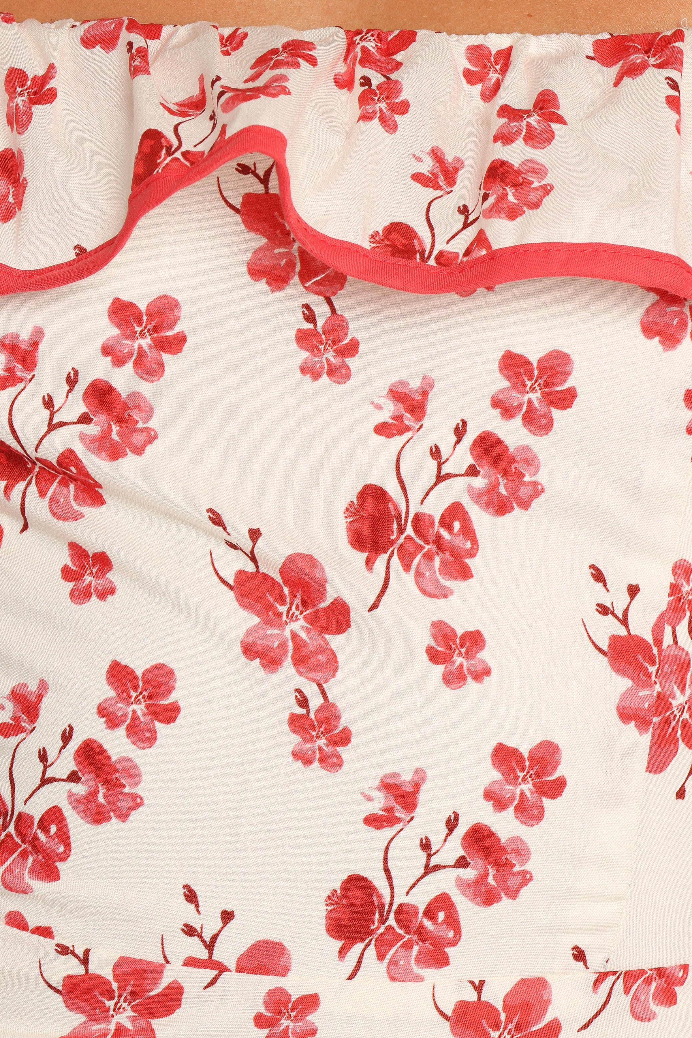 Petal and Pup USA DRESSES Lucille Maxi Dress - Red Floral