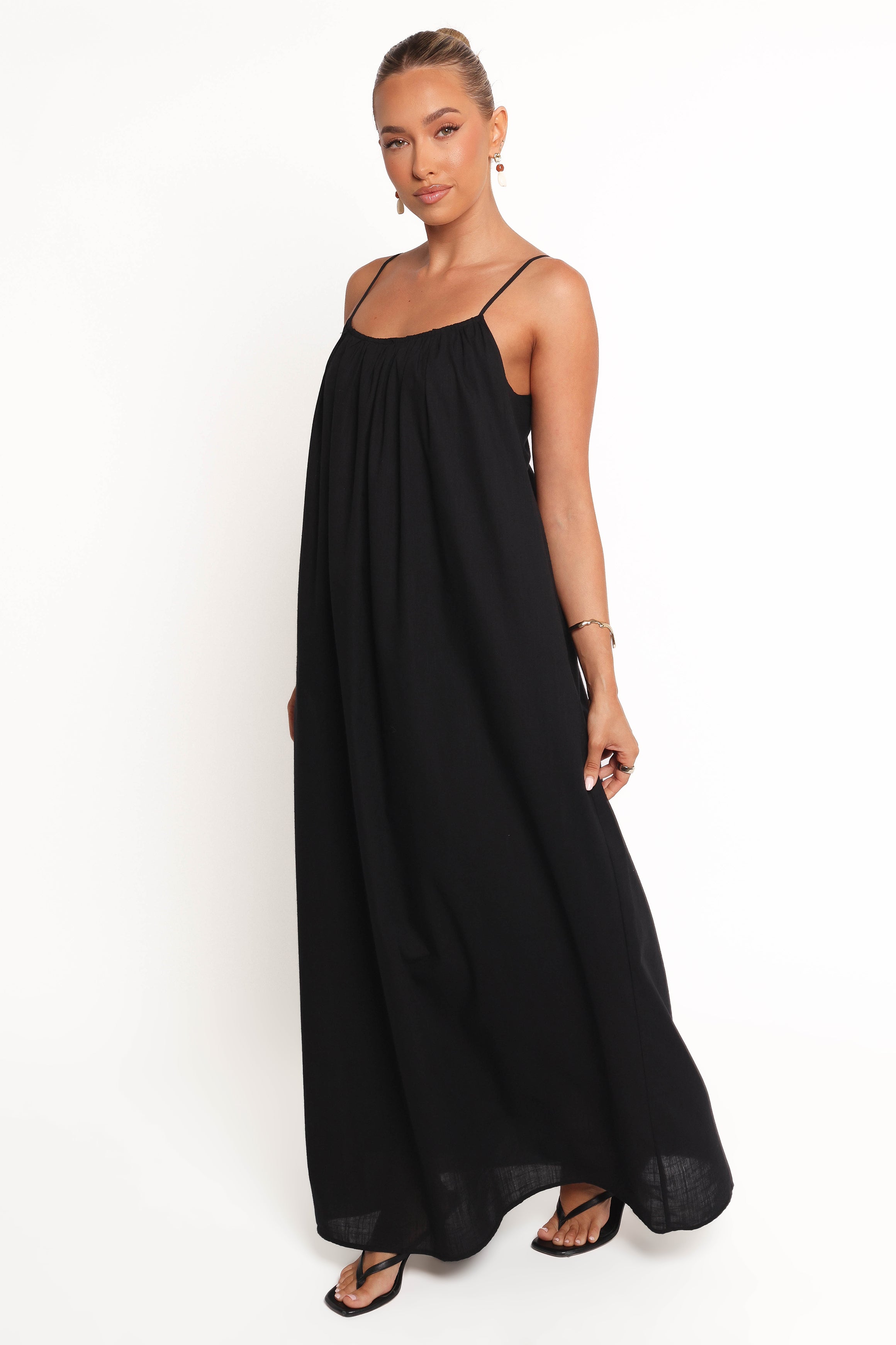 Petal and Pup USA DRESSES Lumina Maxi Dress - Black
