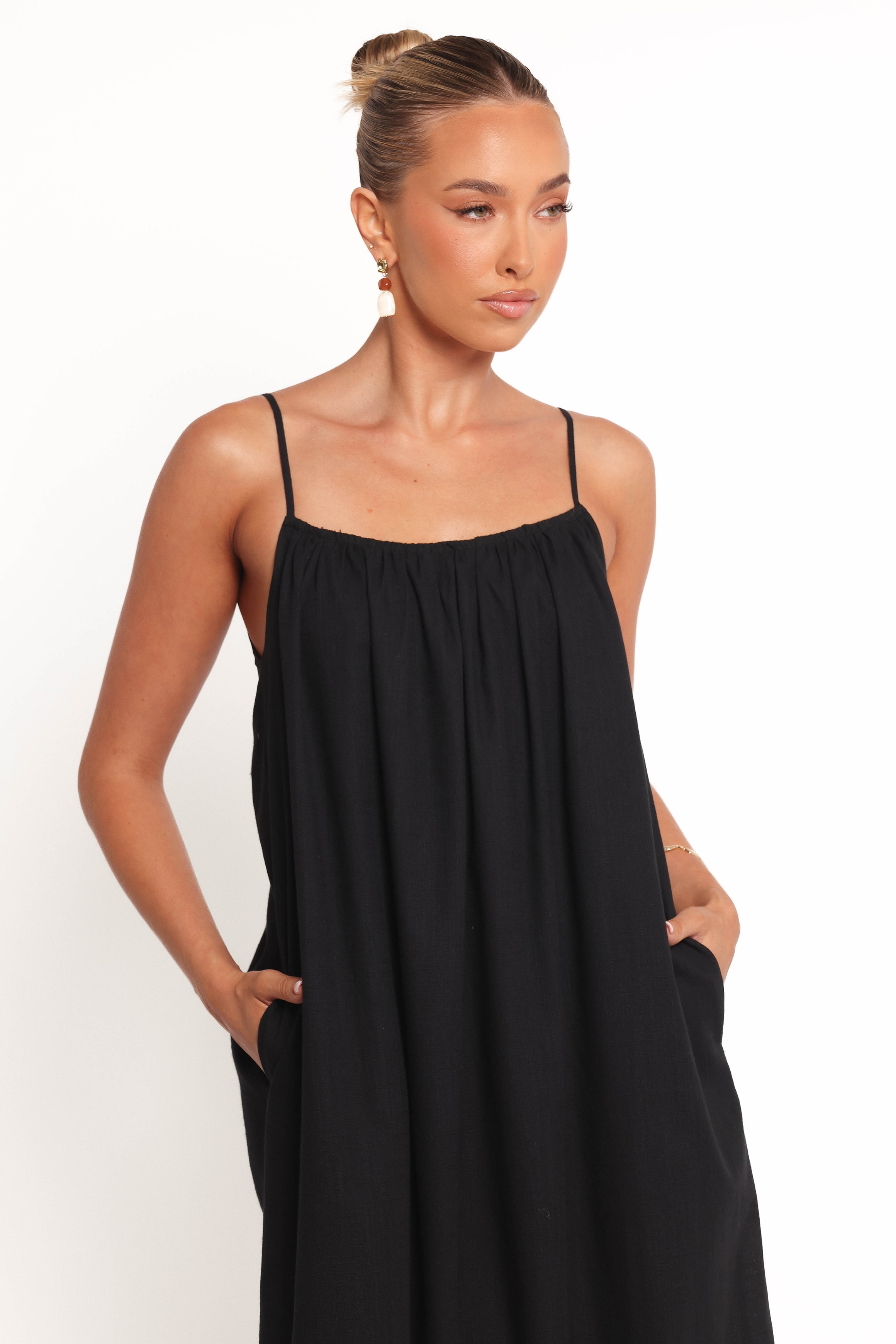 Petal and Pup USA DRESSES Lumina Maxi Dress - Black