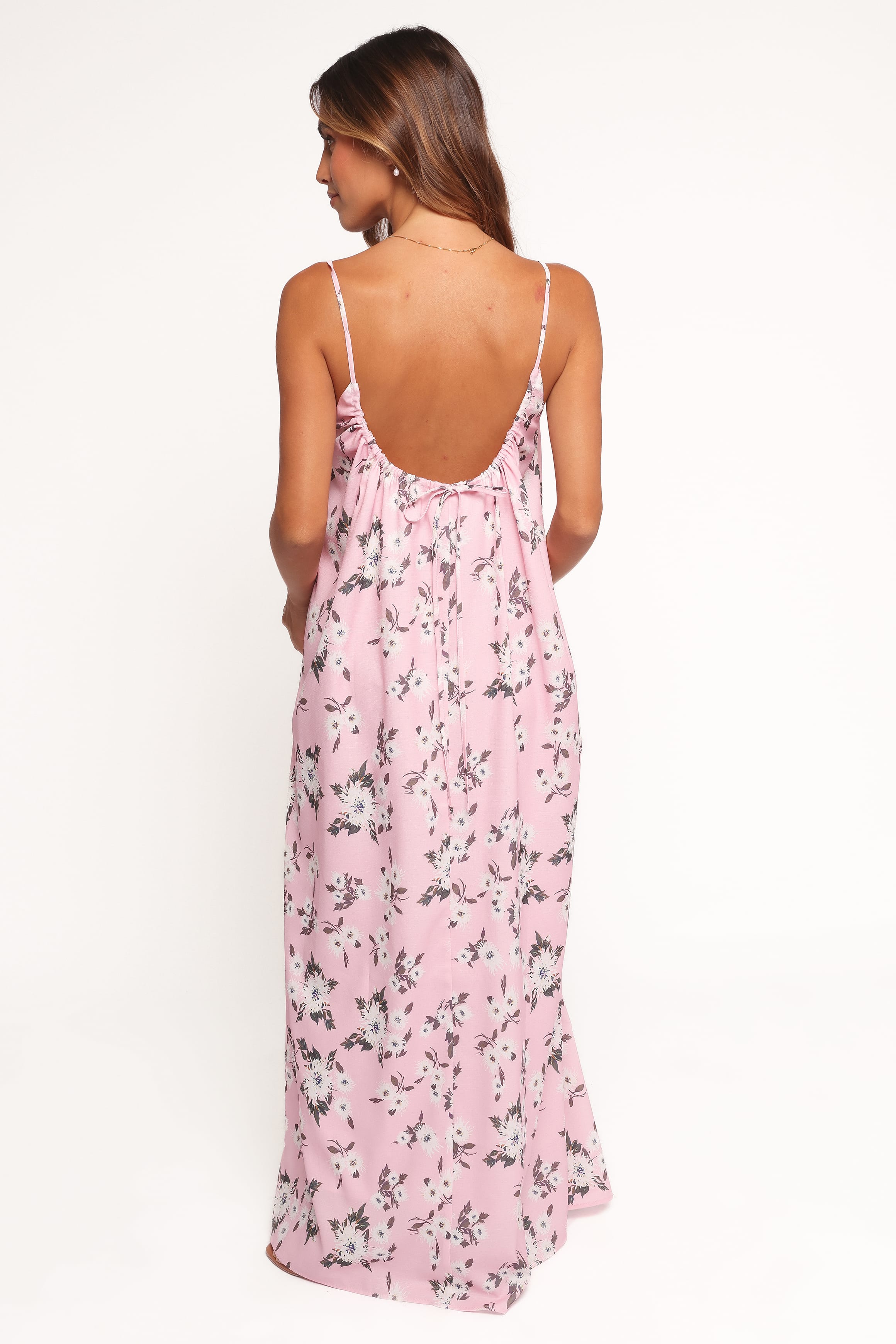 Petal and Pup USA DRESSES Lumina Maxi Dress - Pink Floral (Hold for Amazon)