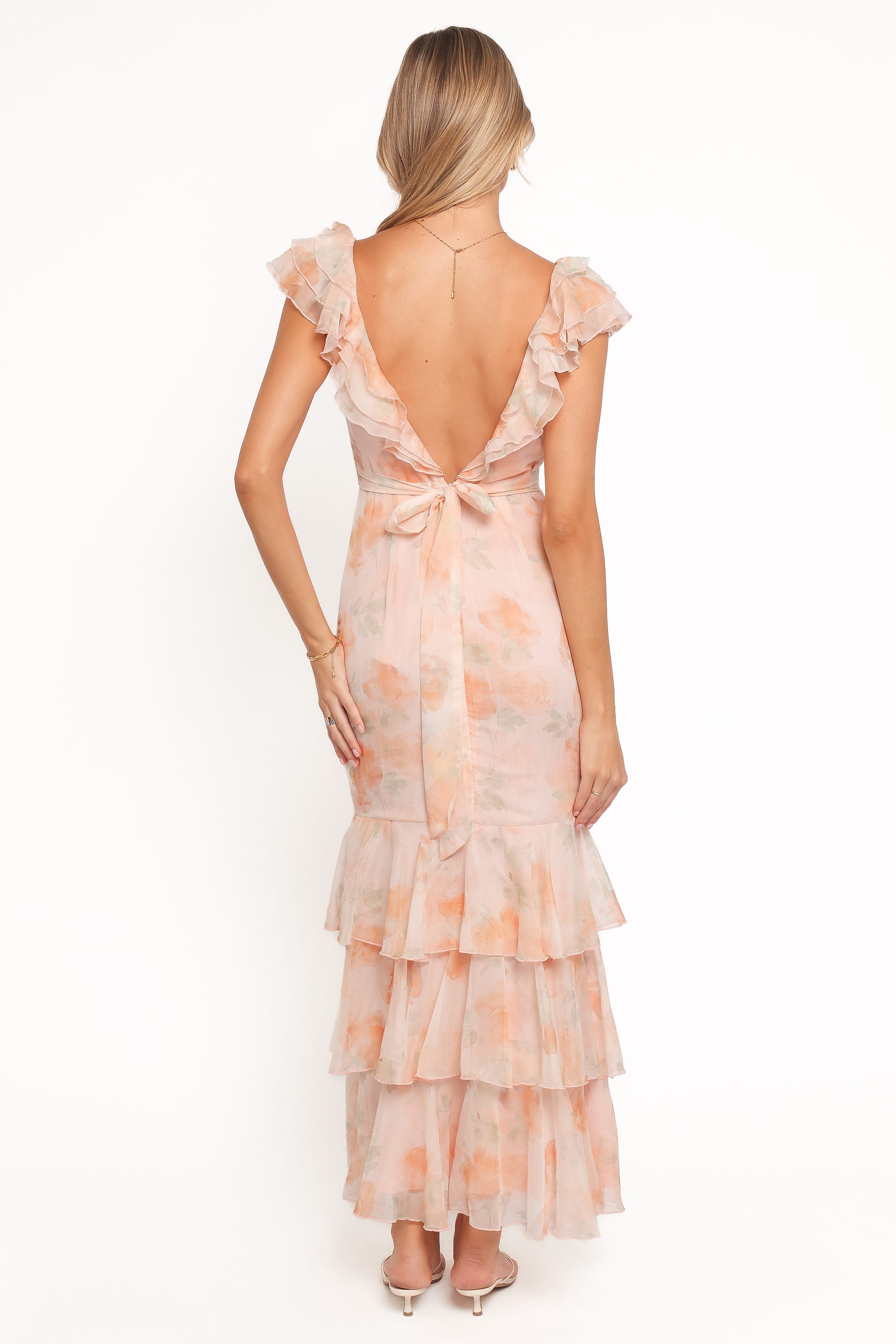 Petal and Pup USA DRESSES Lydia Maxi Dress - Pink Floral