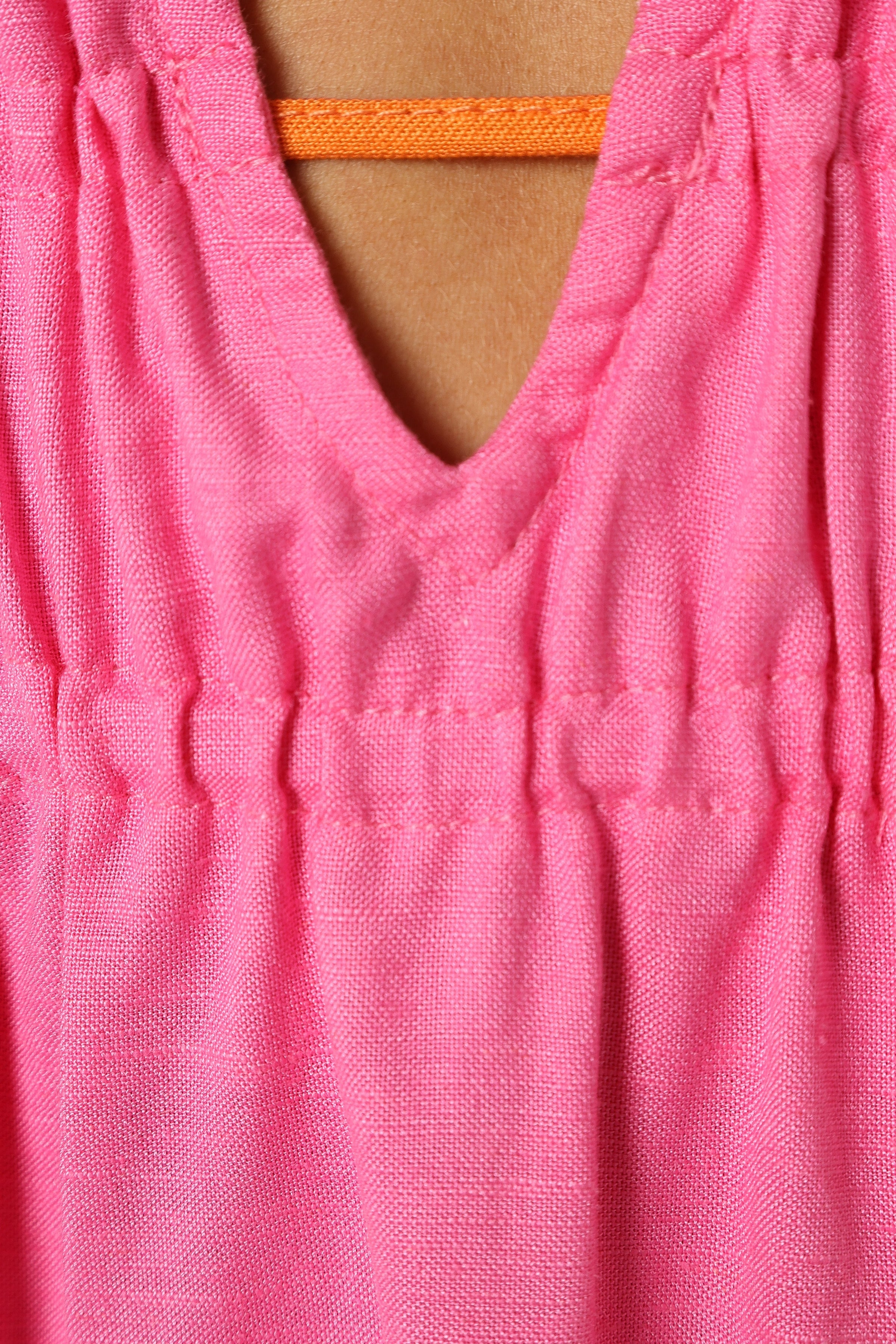 Petal and Pup USA DRESSES Lydia Midi Dress - Pink