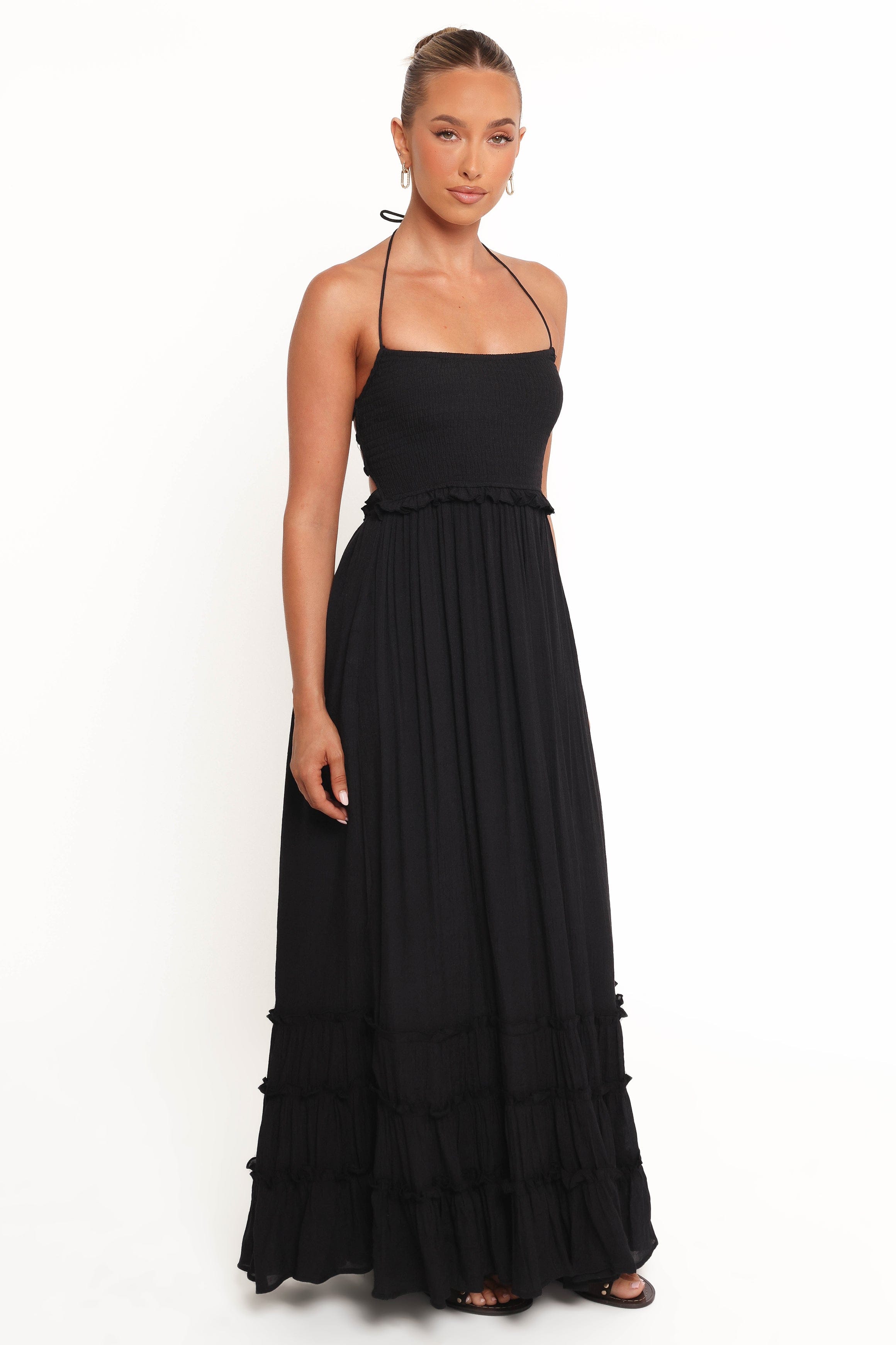 Petal and Pup USA DRESSES Lysandra Maxi Dress - Black (Hold for Rack)