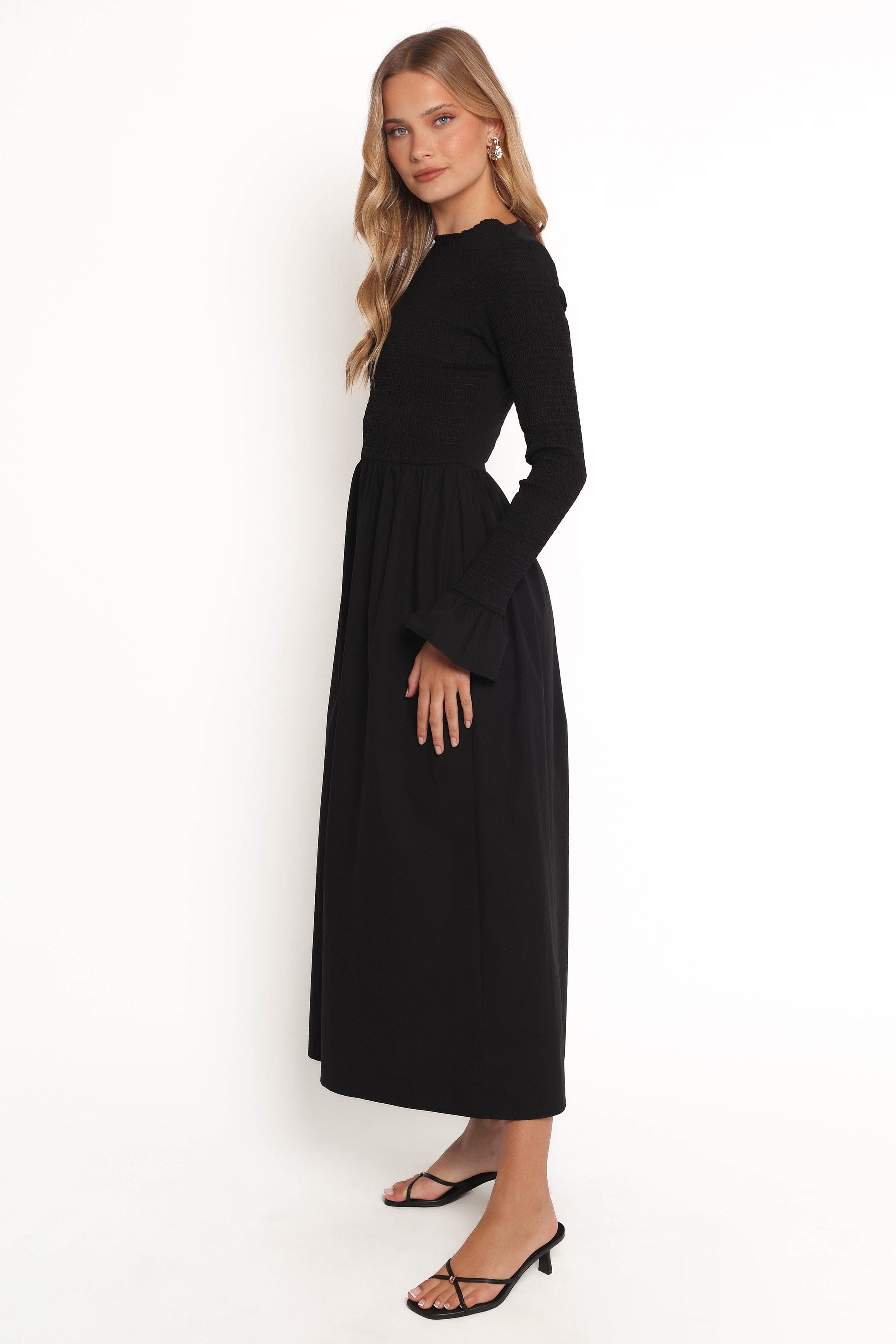Petal and Pup USA DRESSES Mairead Maxi Dress - Black