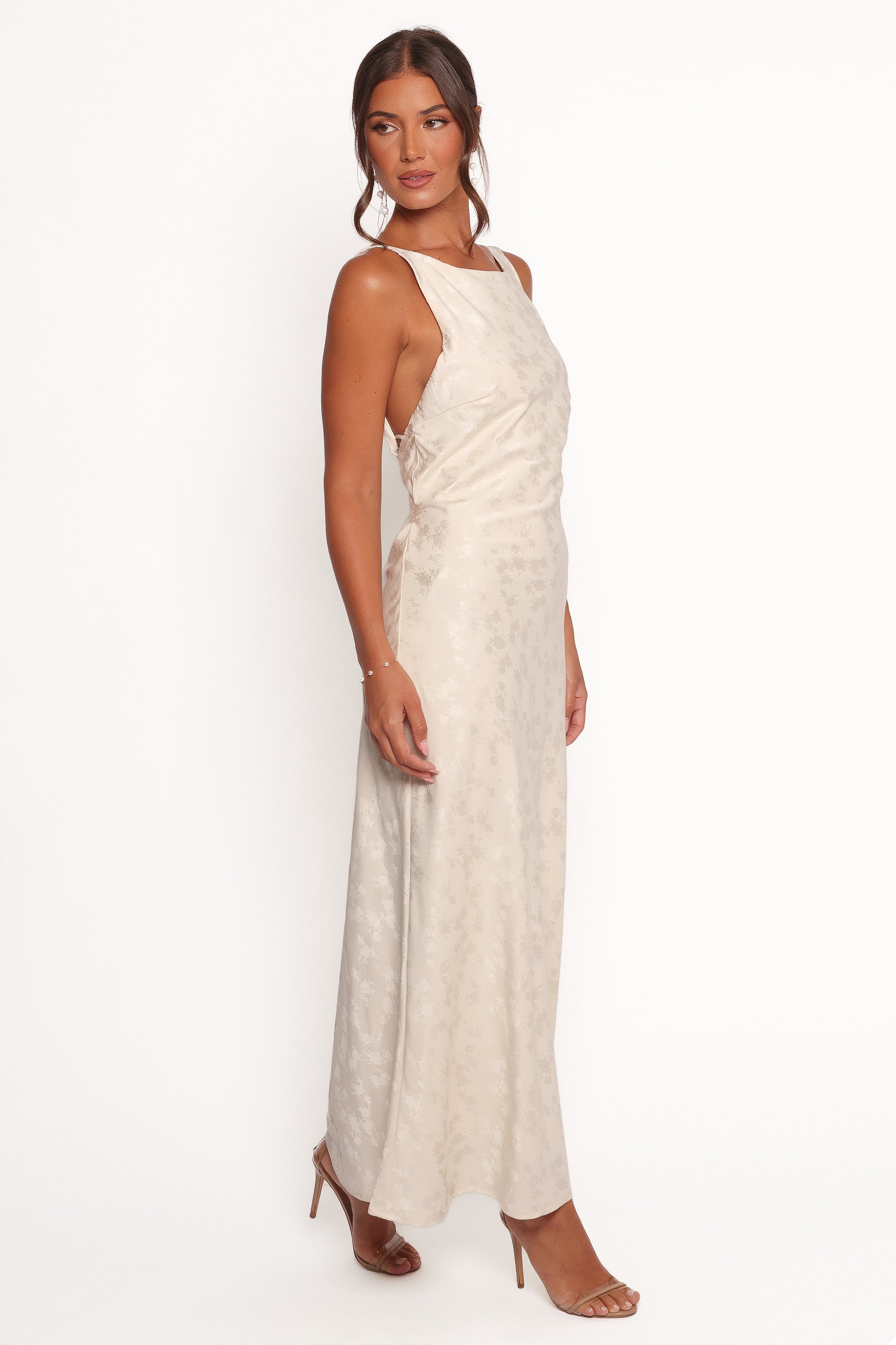 Petal and Pup USA DRESSES Malie Maxi Dress - Ivory