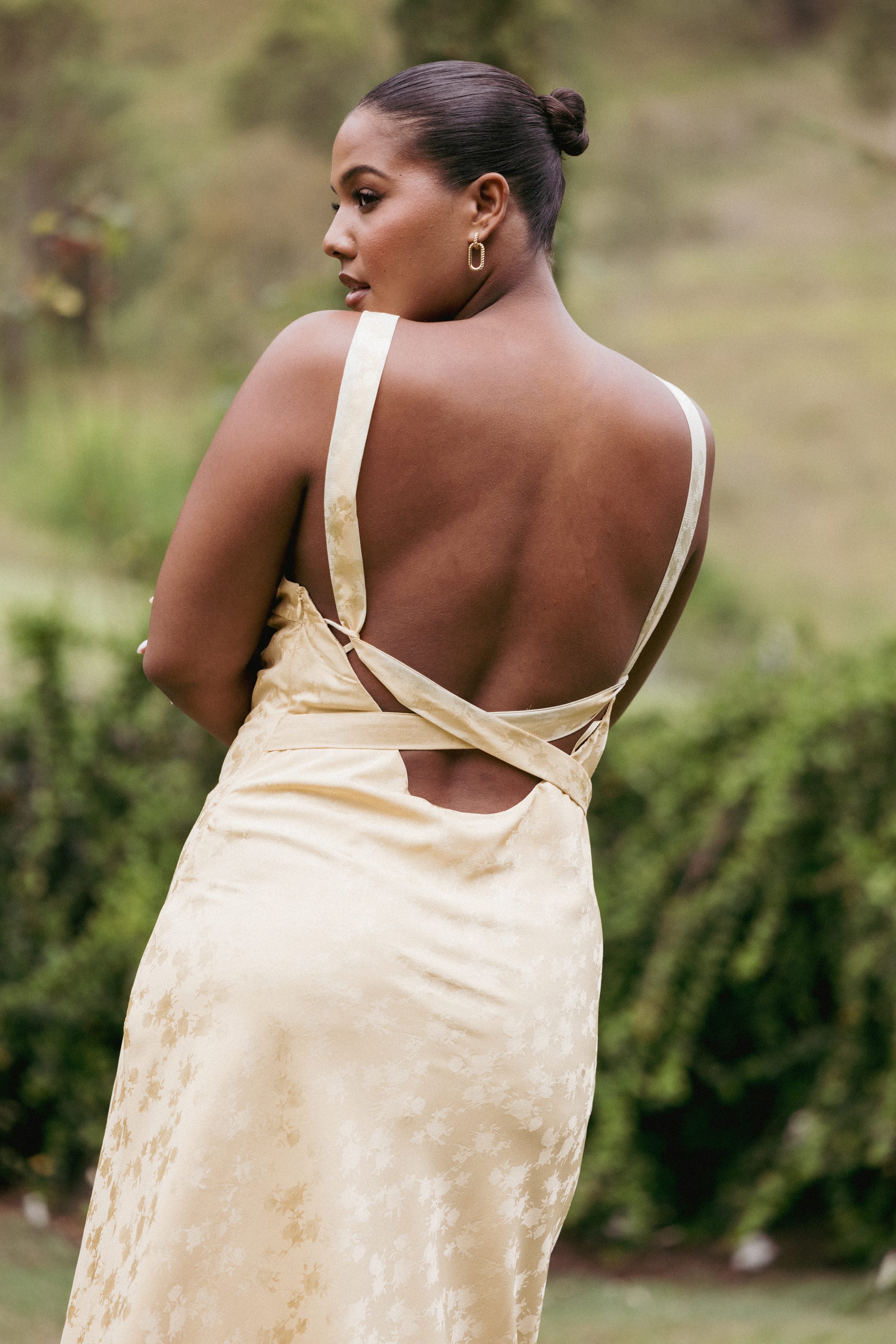 Petal and Pup USA DRESSES Malie Maxi Dress - Lemon
