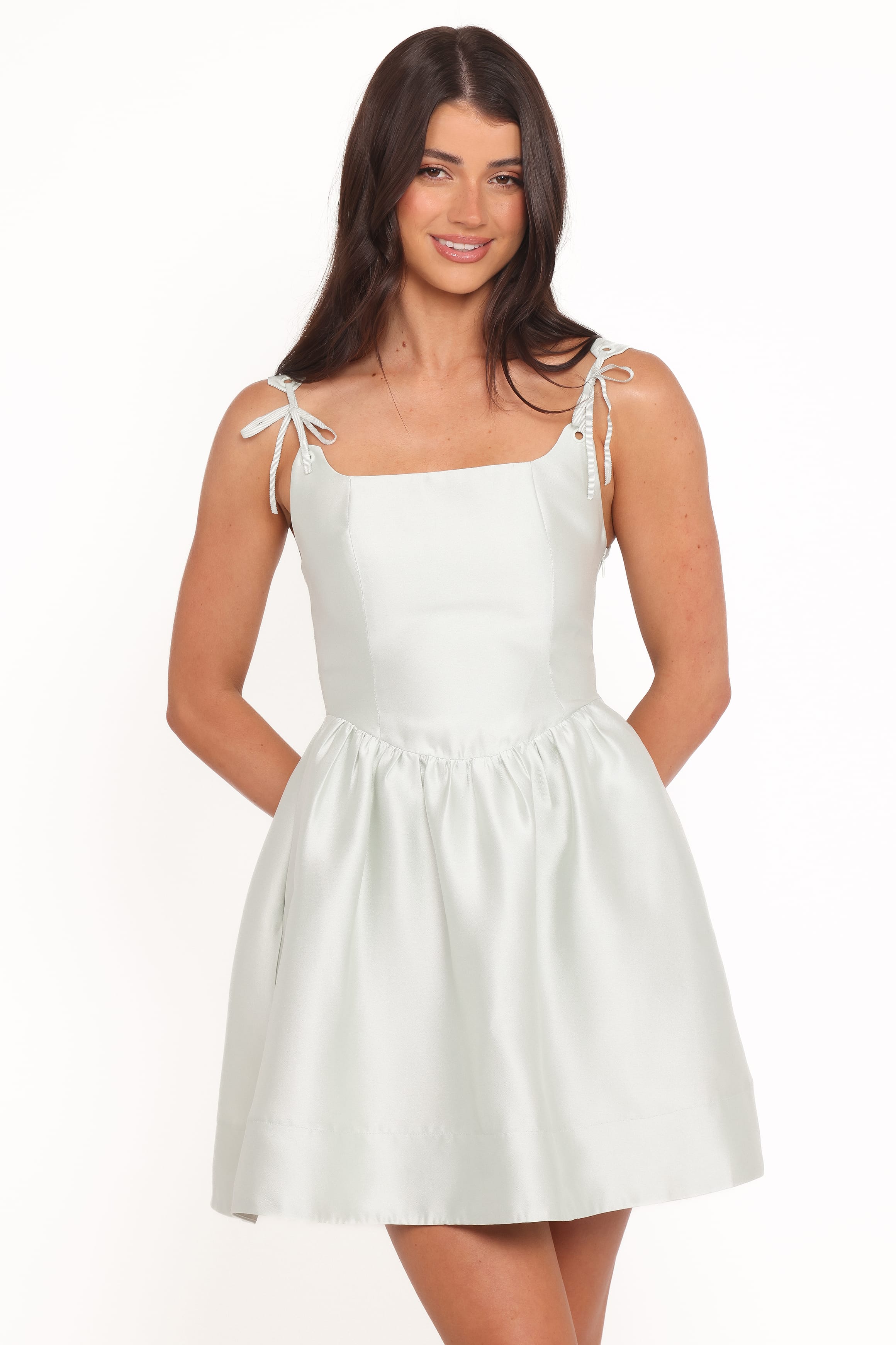 Petal and Pup USA DRESSES Marcelline Mini Dress - Mint Green