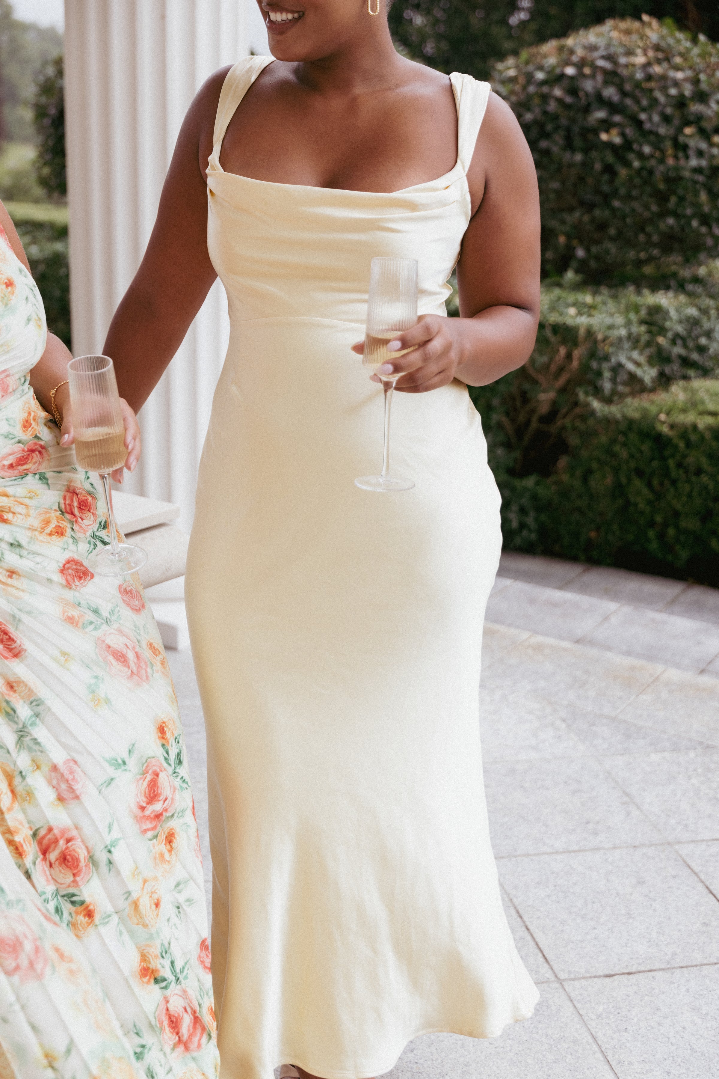 Petal and Pup USA DRESSES Margot Maxi Dress - Lemon