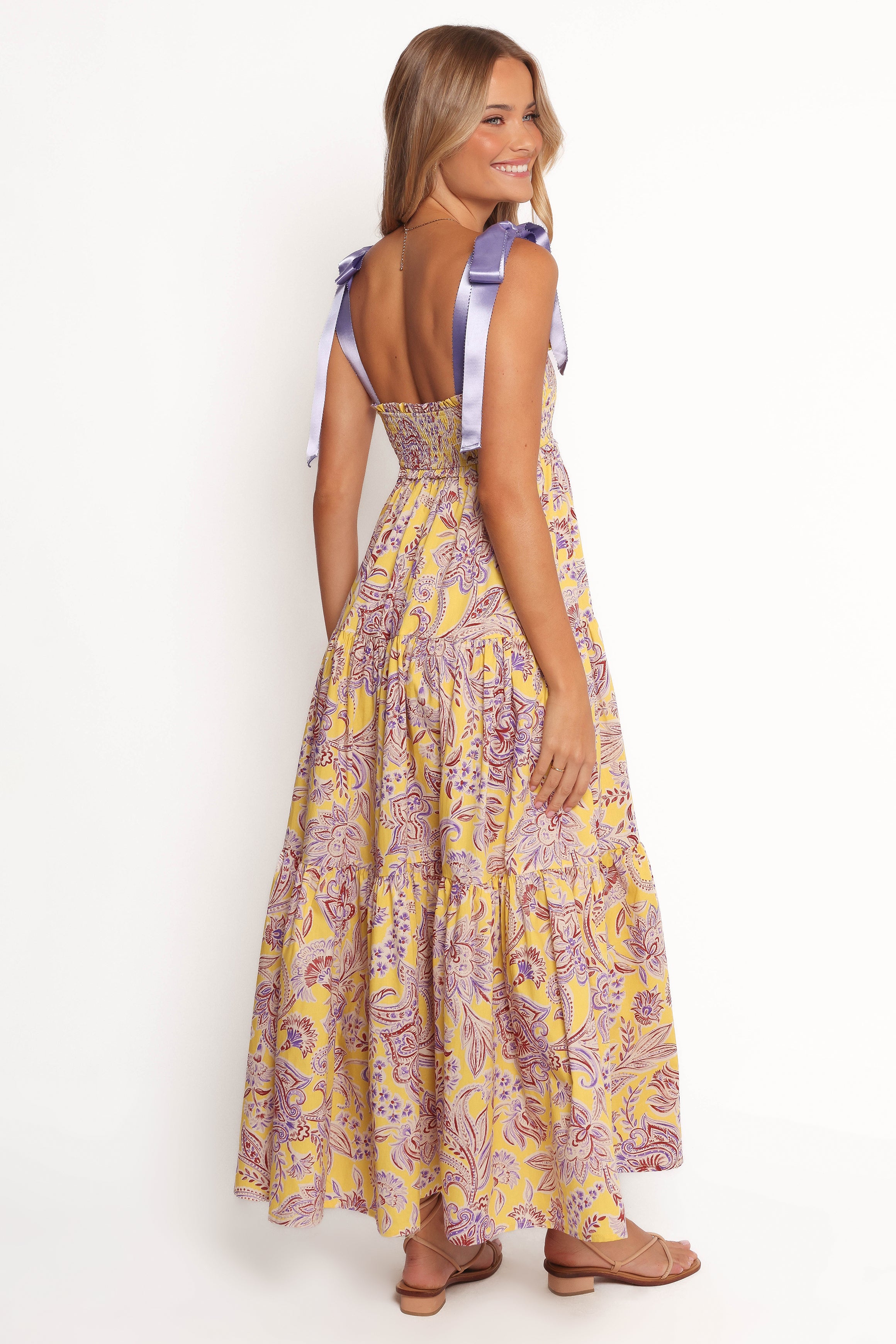 Petal and Pup USA DRESSES Marigold Maxi Dress - Evening Primrose