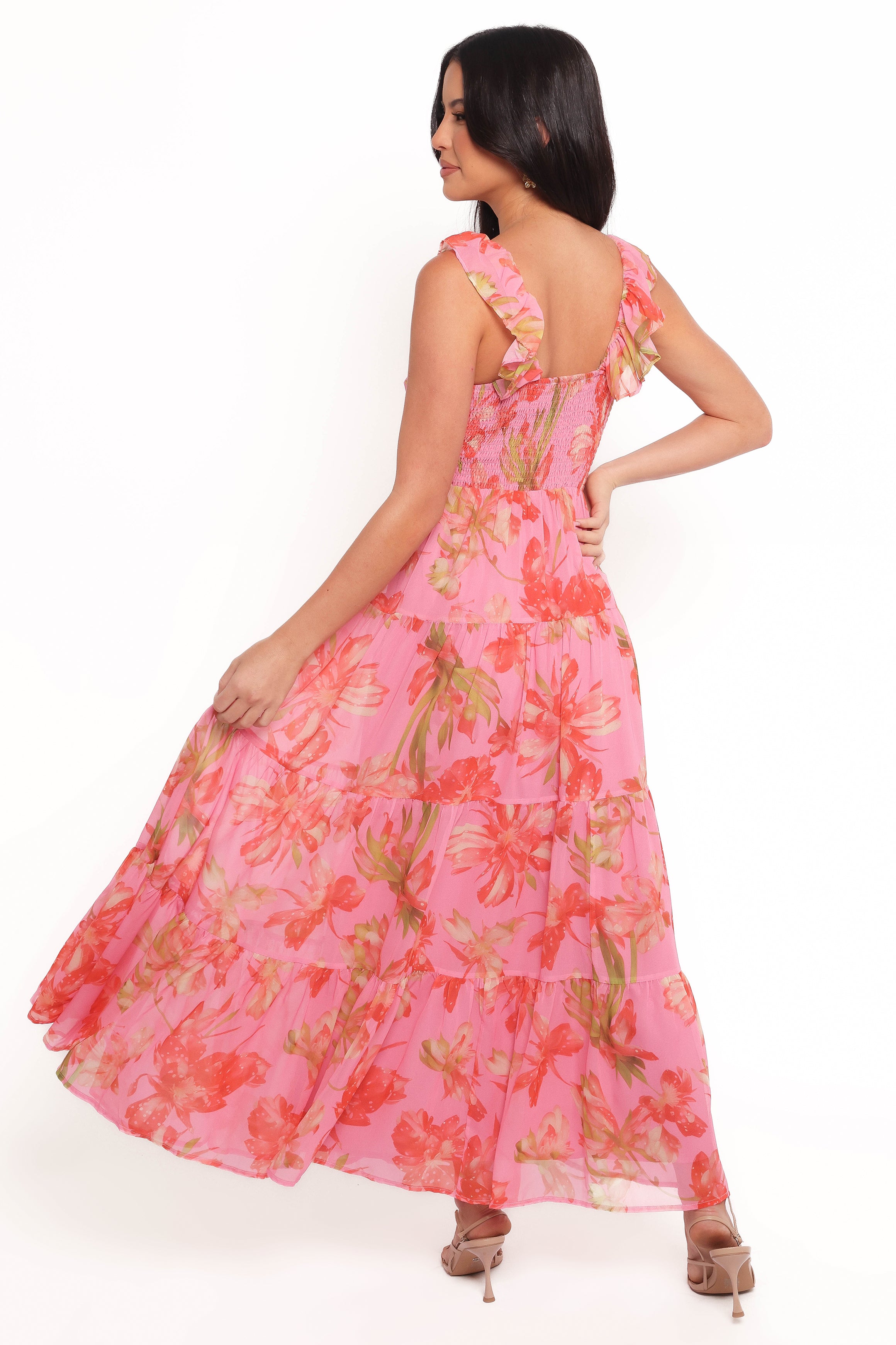 Petal and Pup USA DRESSES Matteah Maxi Dress - Tropical Floral