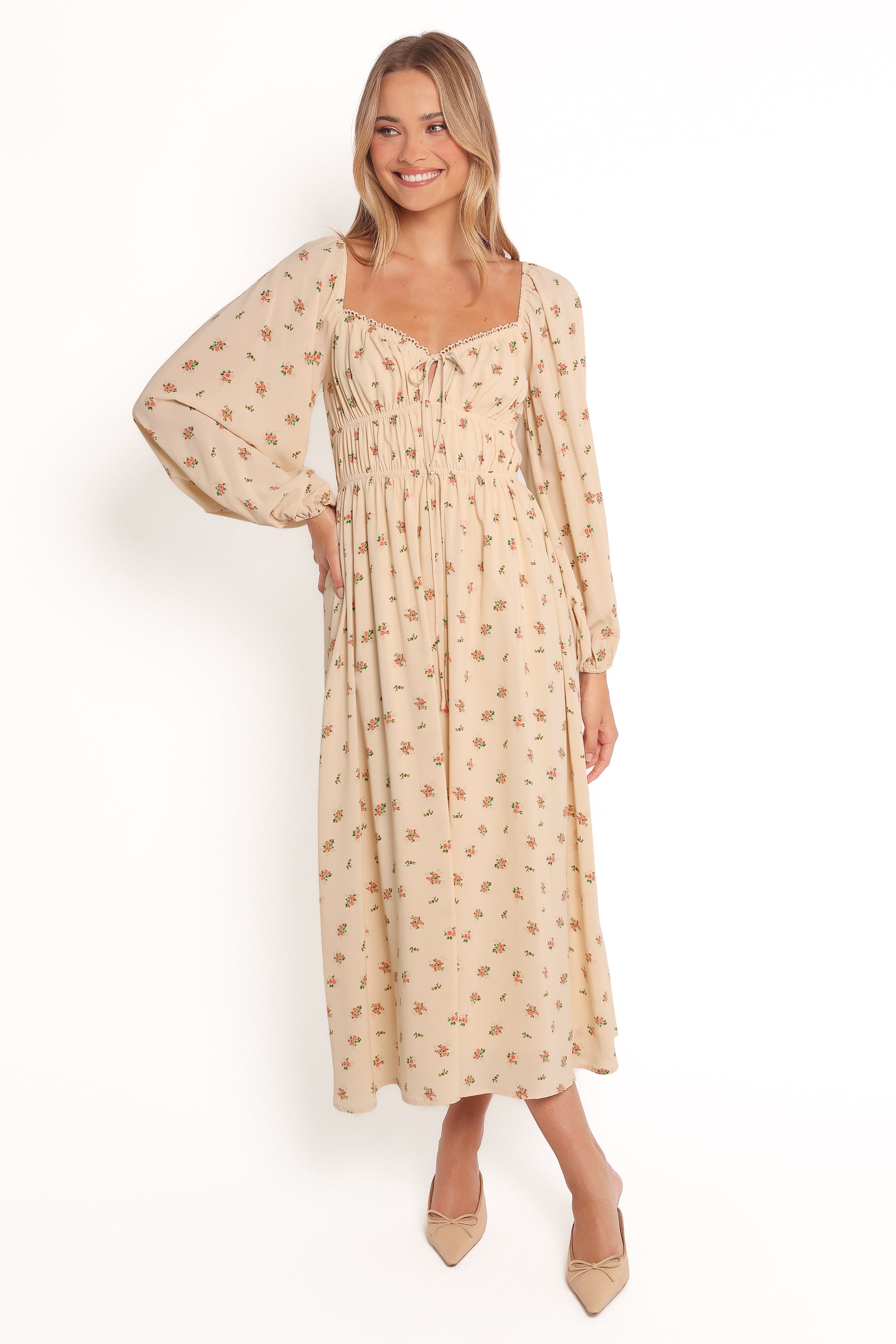 Petal and Pup USA DRESSES Maureen Maxi Dress - Rosebud Floral