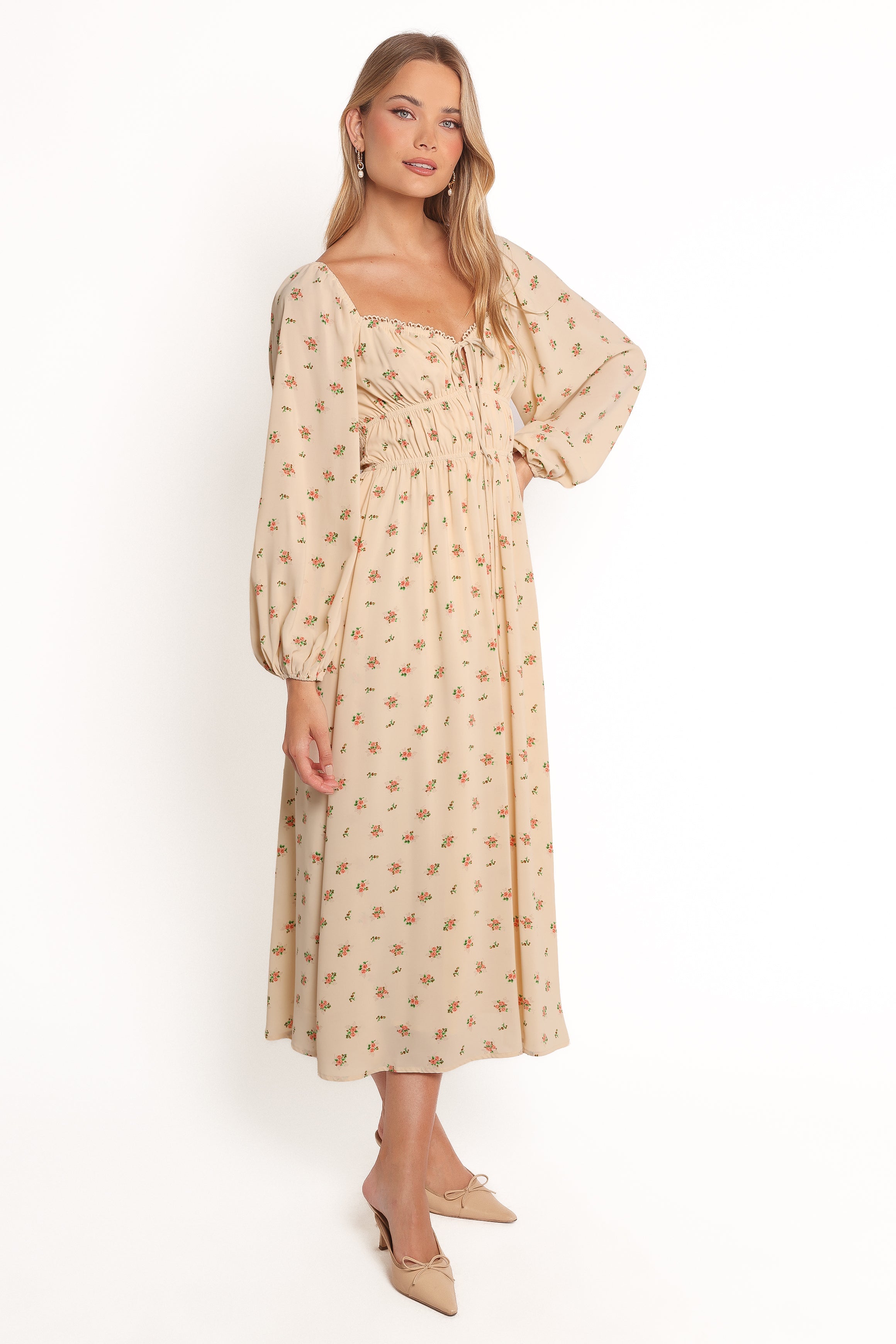 Petal and Pup USA DRESSES Maureen Maxi Dress - Rosebud Floral