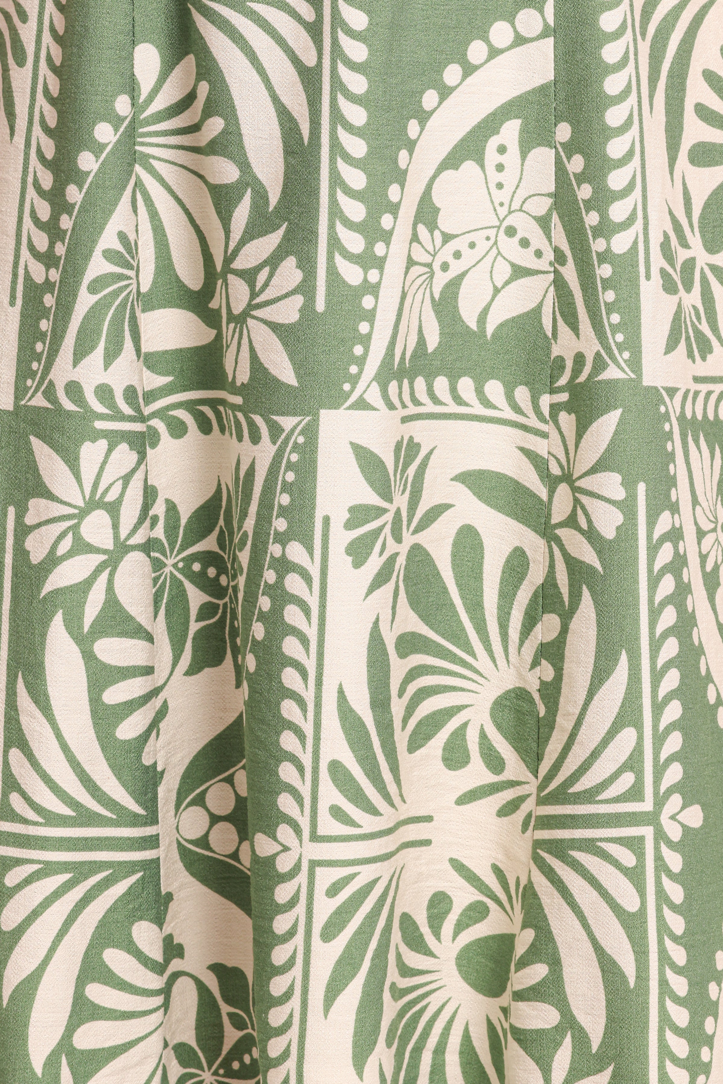 Petal and Pup USA DRESSES McKinley Mini Dress - Green Floral