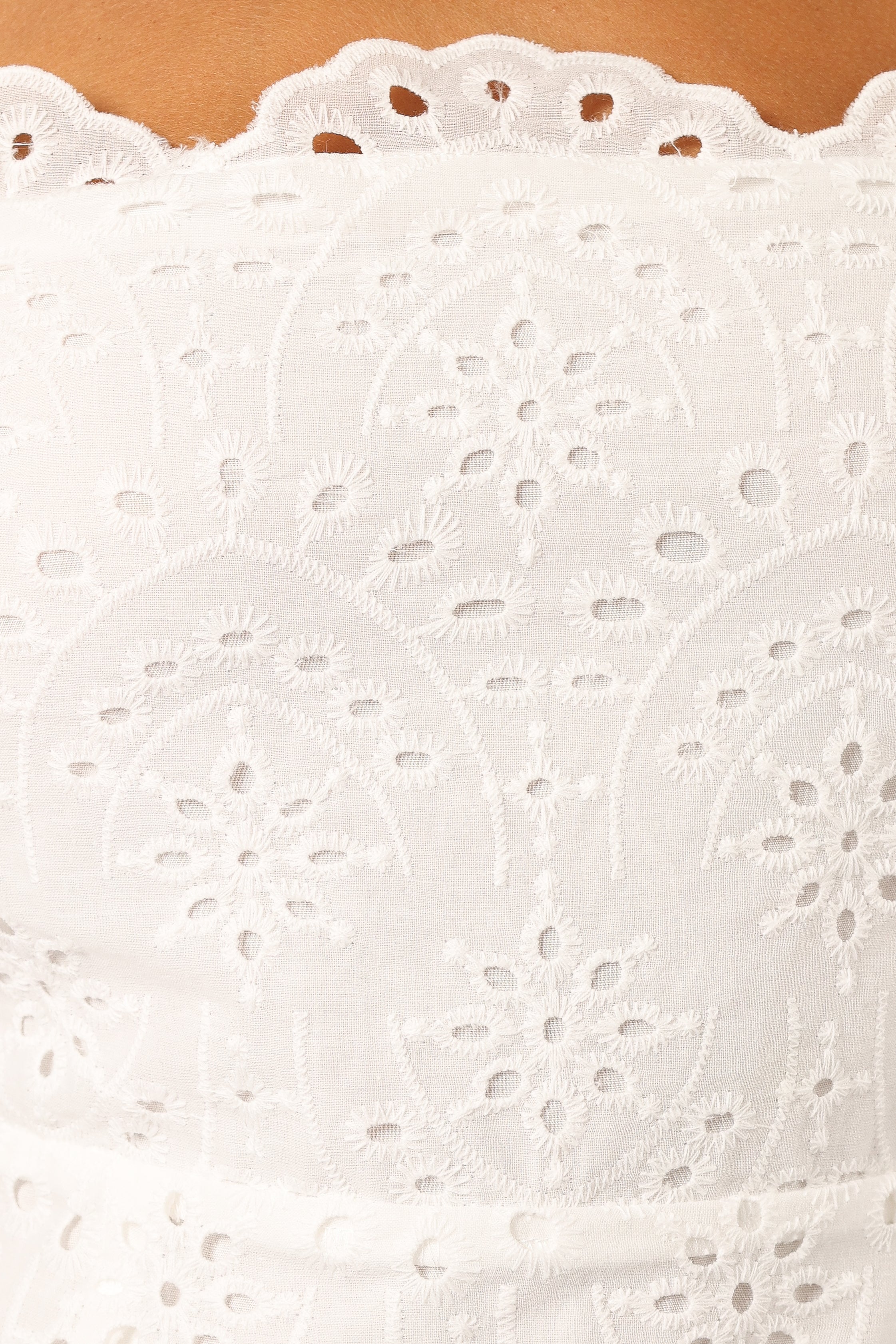 Petal and Pup USA DRESSES Meadow Lace Midi Dress - Ivory