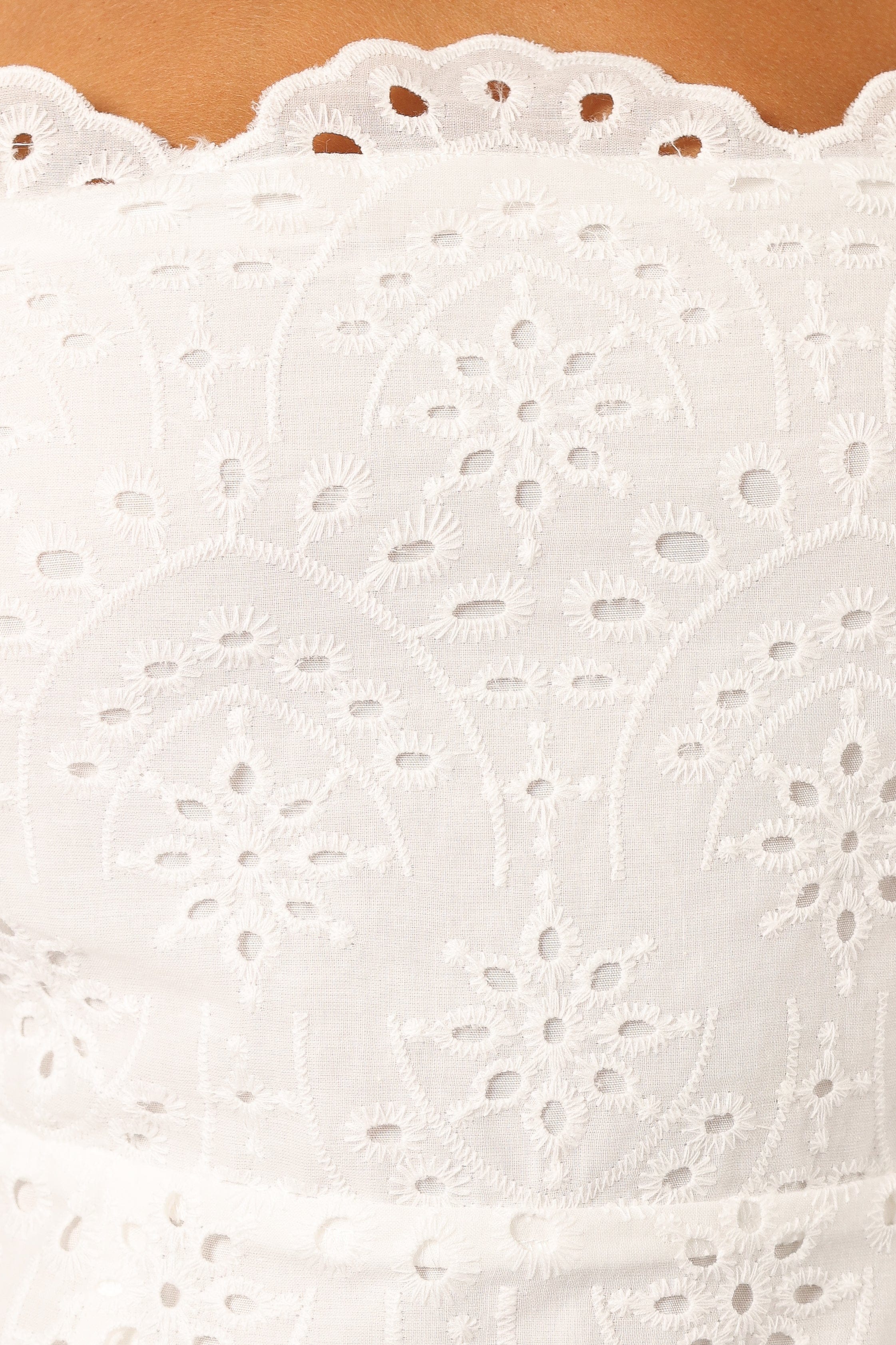 Petal and Pup USA DRESSES Meadow Lace Midi Dress - Ivory