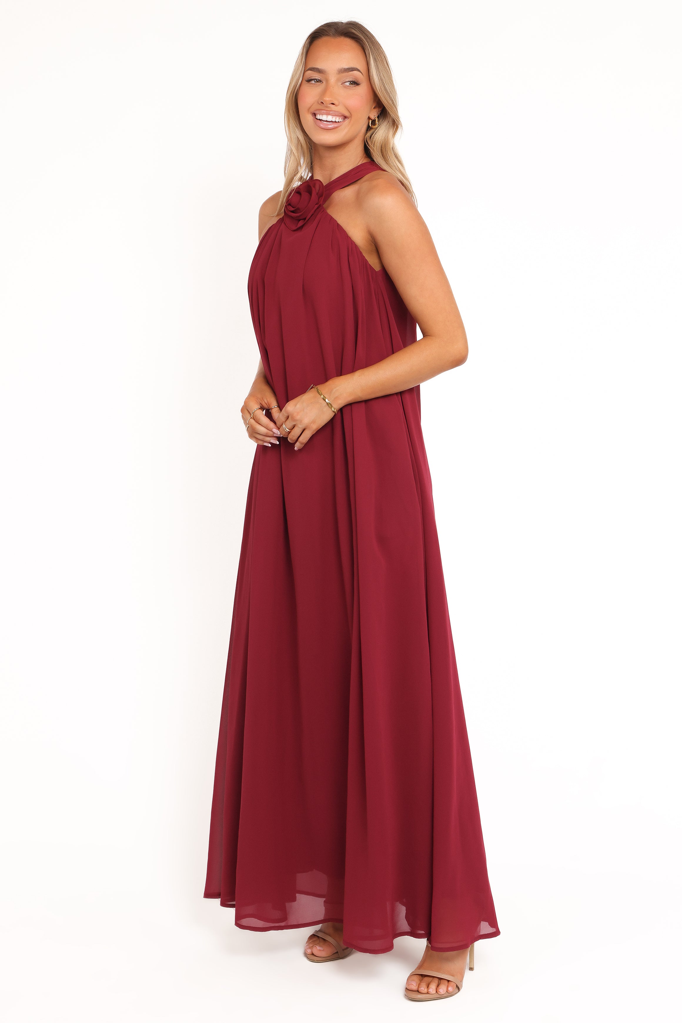 Petal and Pup USA DRESSES Melba Maxi Dress - Berry