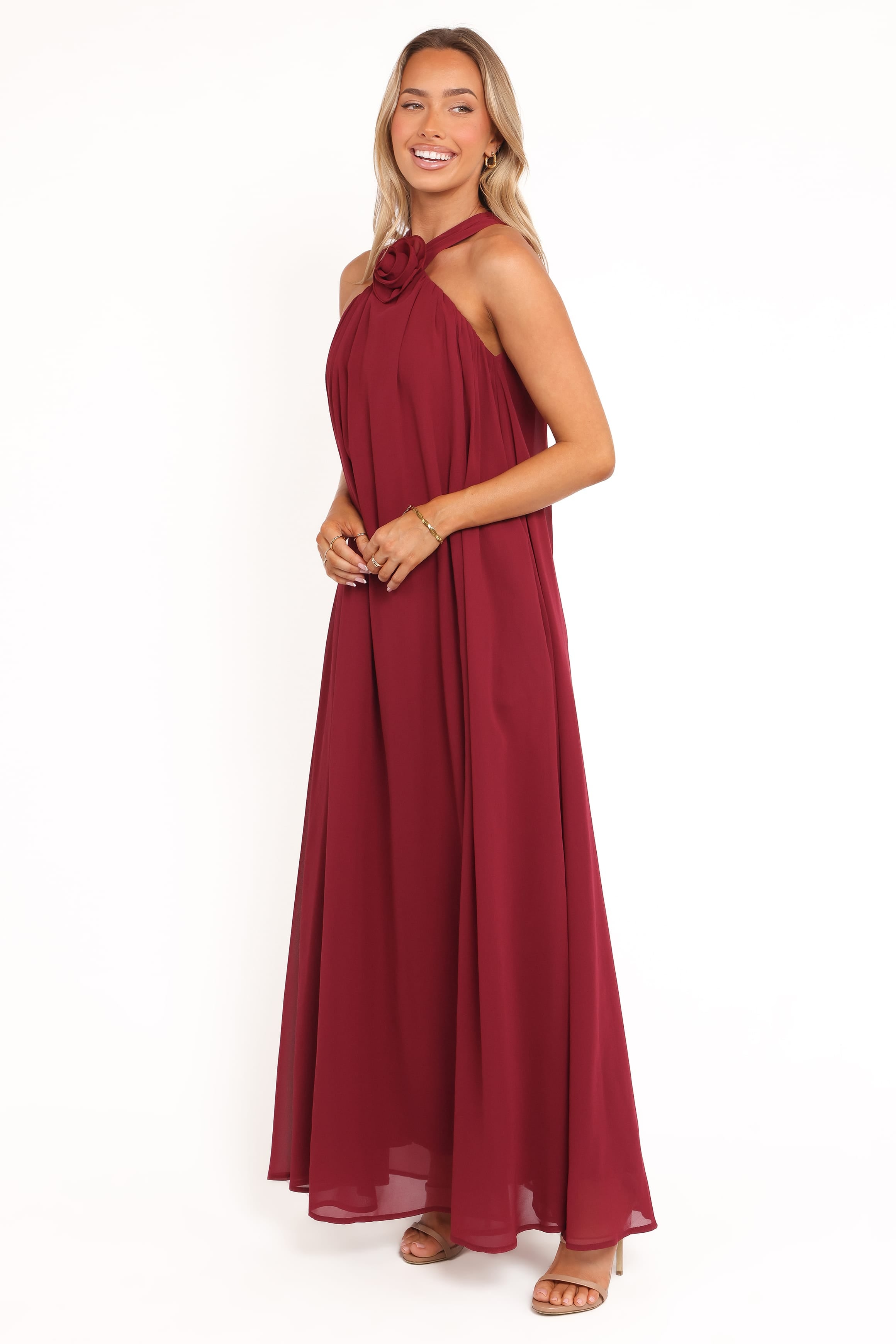 Petal and Pup USA DRESSES Melba Maxi Dress - Berry