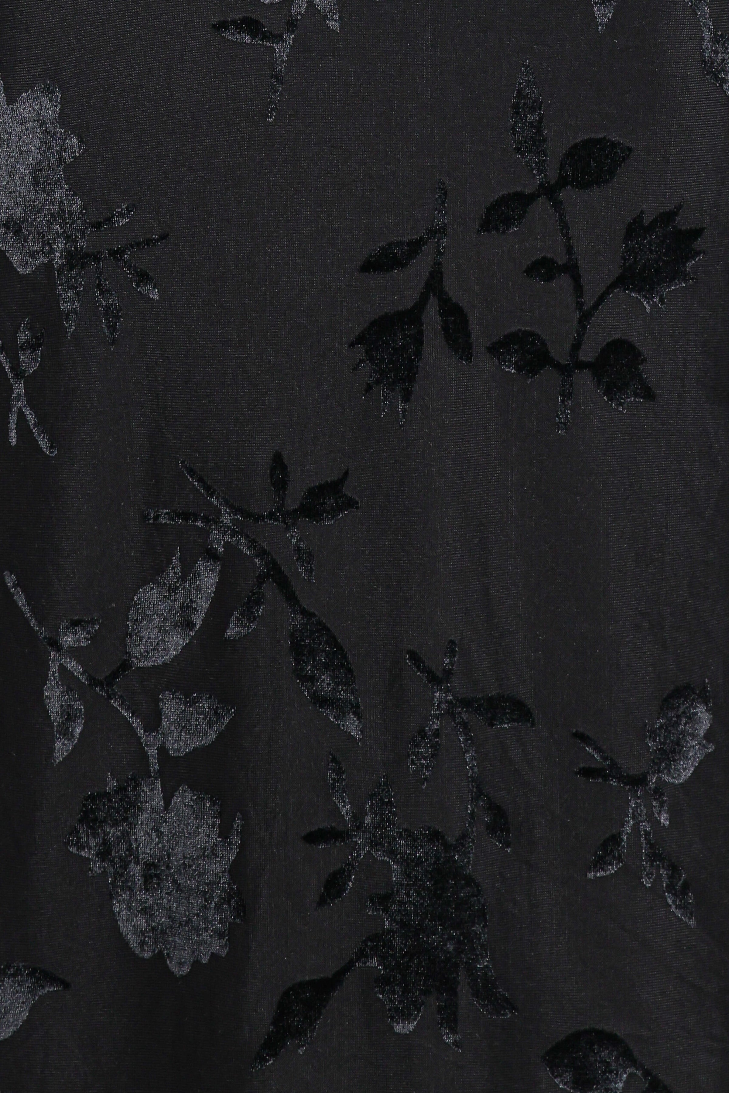 Petal and Pup USA DRESSES Melinda Sleeveless Velvet Maxi - Black