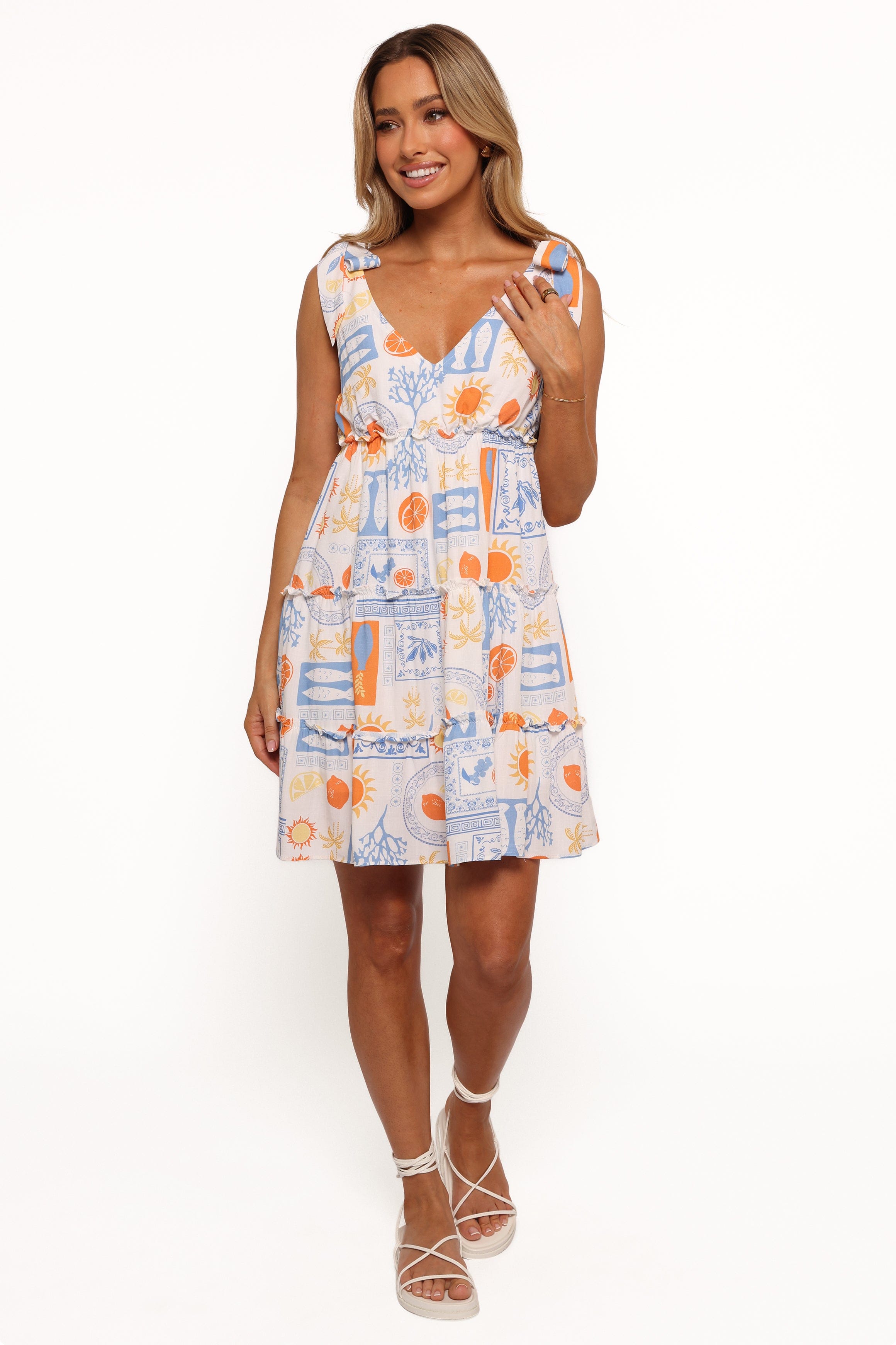 Petal and Pup USA DRESSES Melodie Mini Dress - Multi