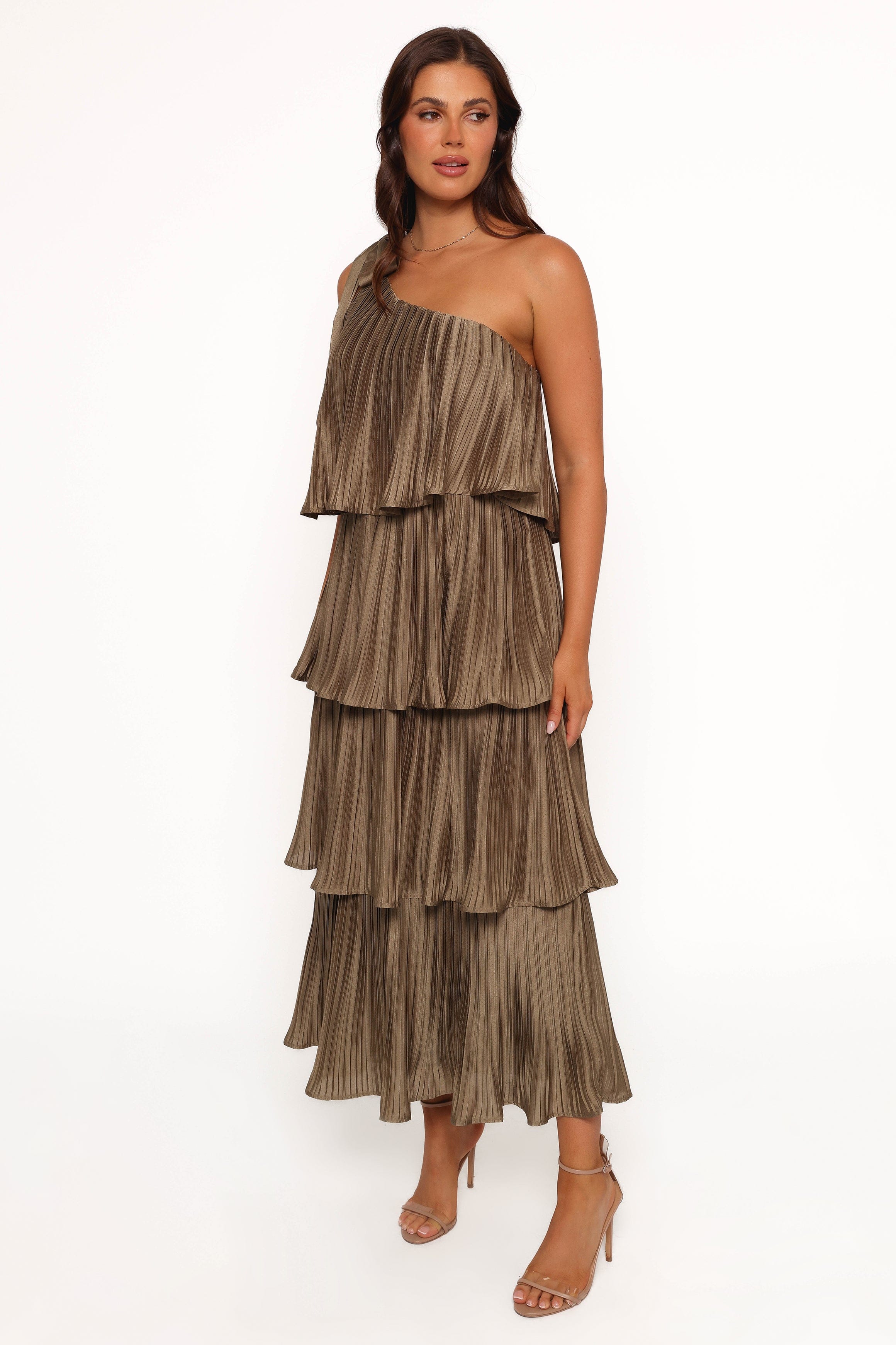 Petal and Pup USA DRESSES Miah Midi Dress - Olive