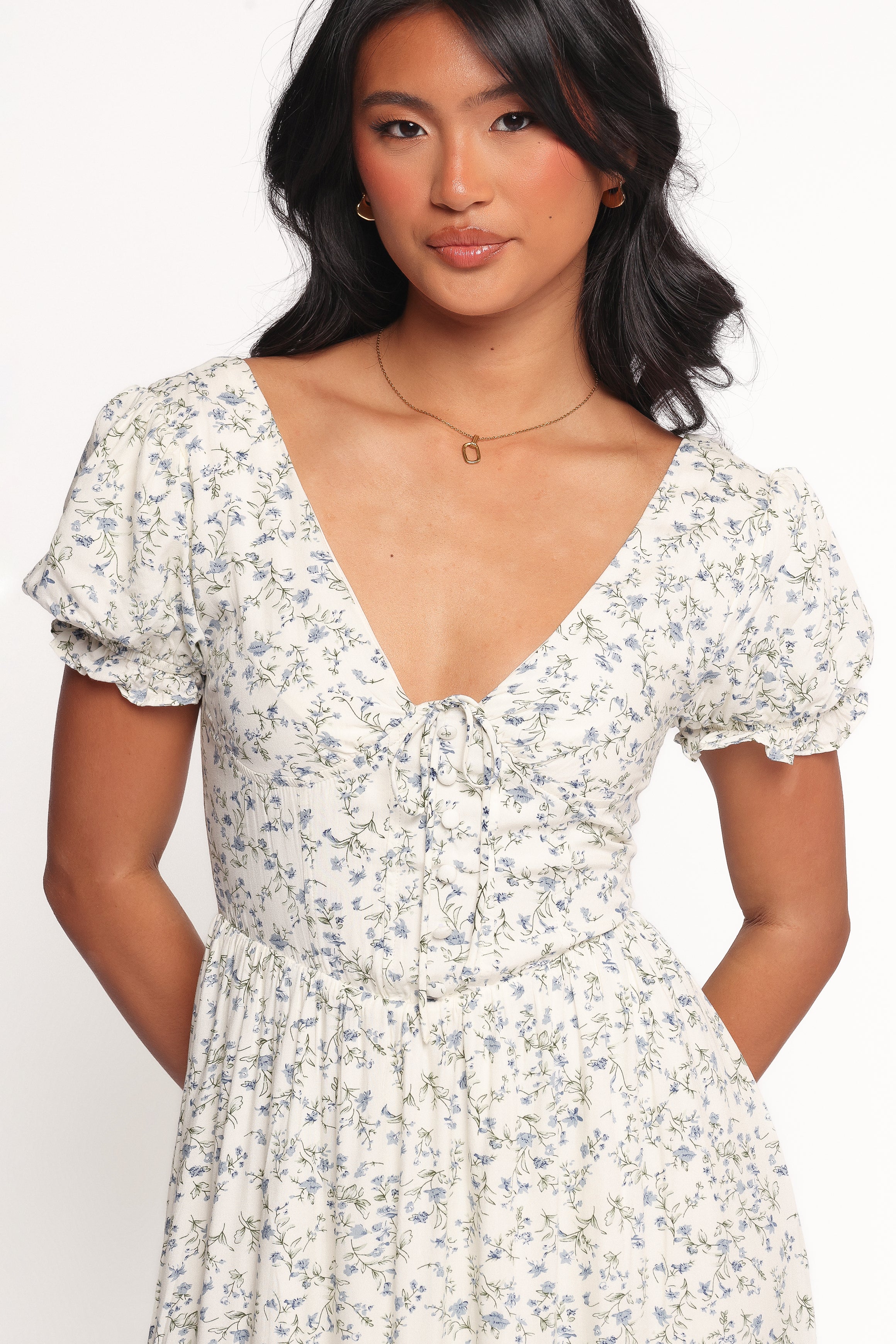 Petal and Pup USA DRESSES Mildred Midi Dress - Floral