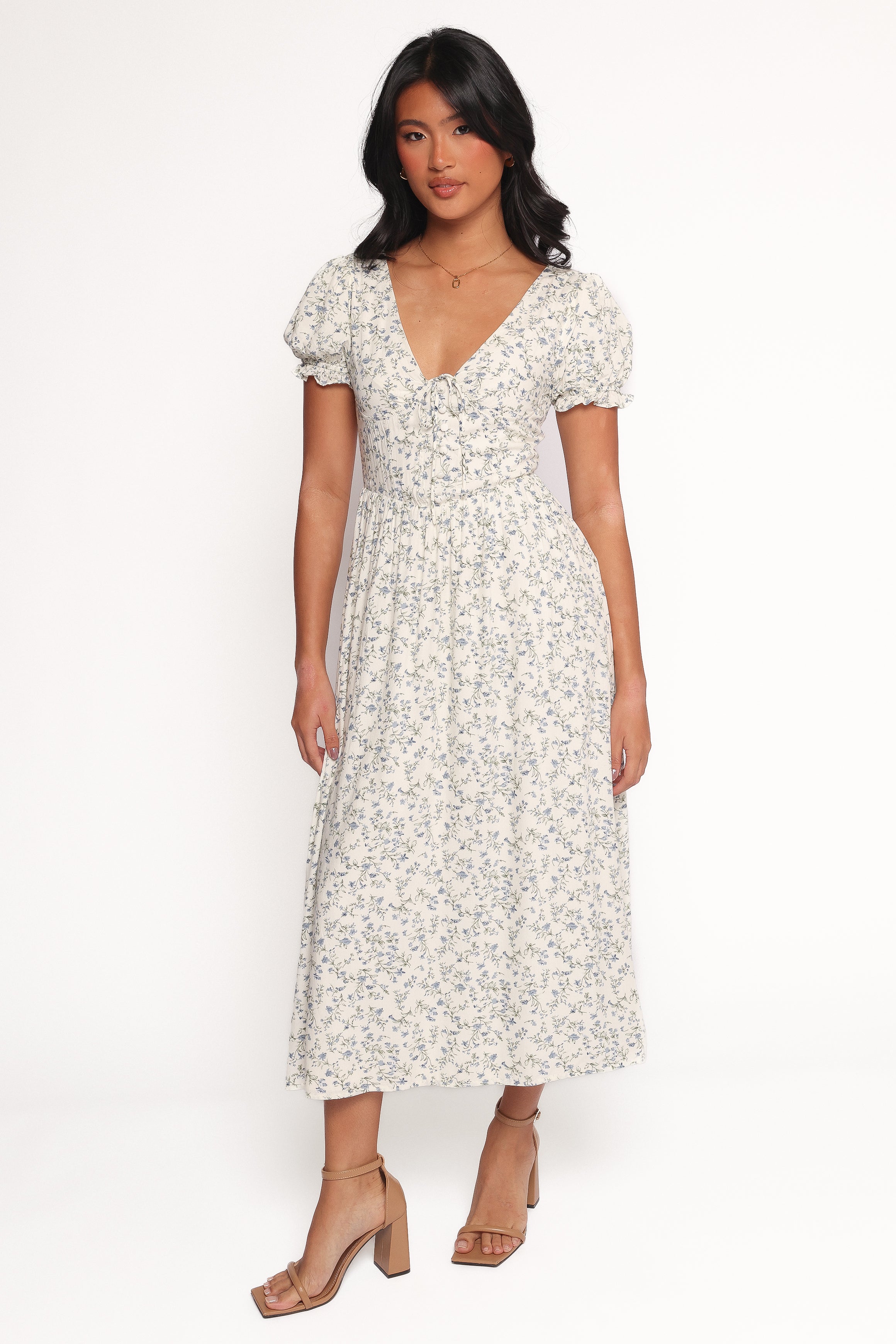 Petal and Pup USA DRESSES Mildred Midi Dress - Floral