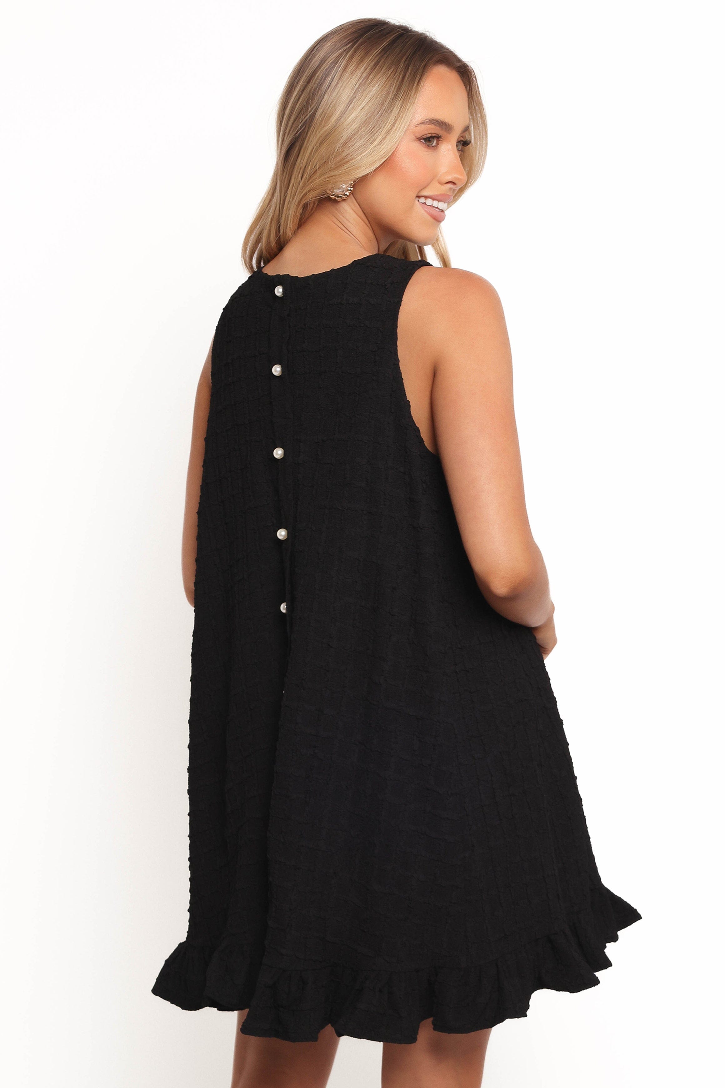 Petal and Pup USA DRESSES Millie Mini Dress - Black