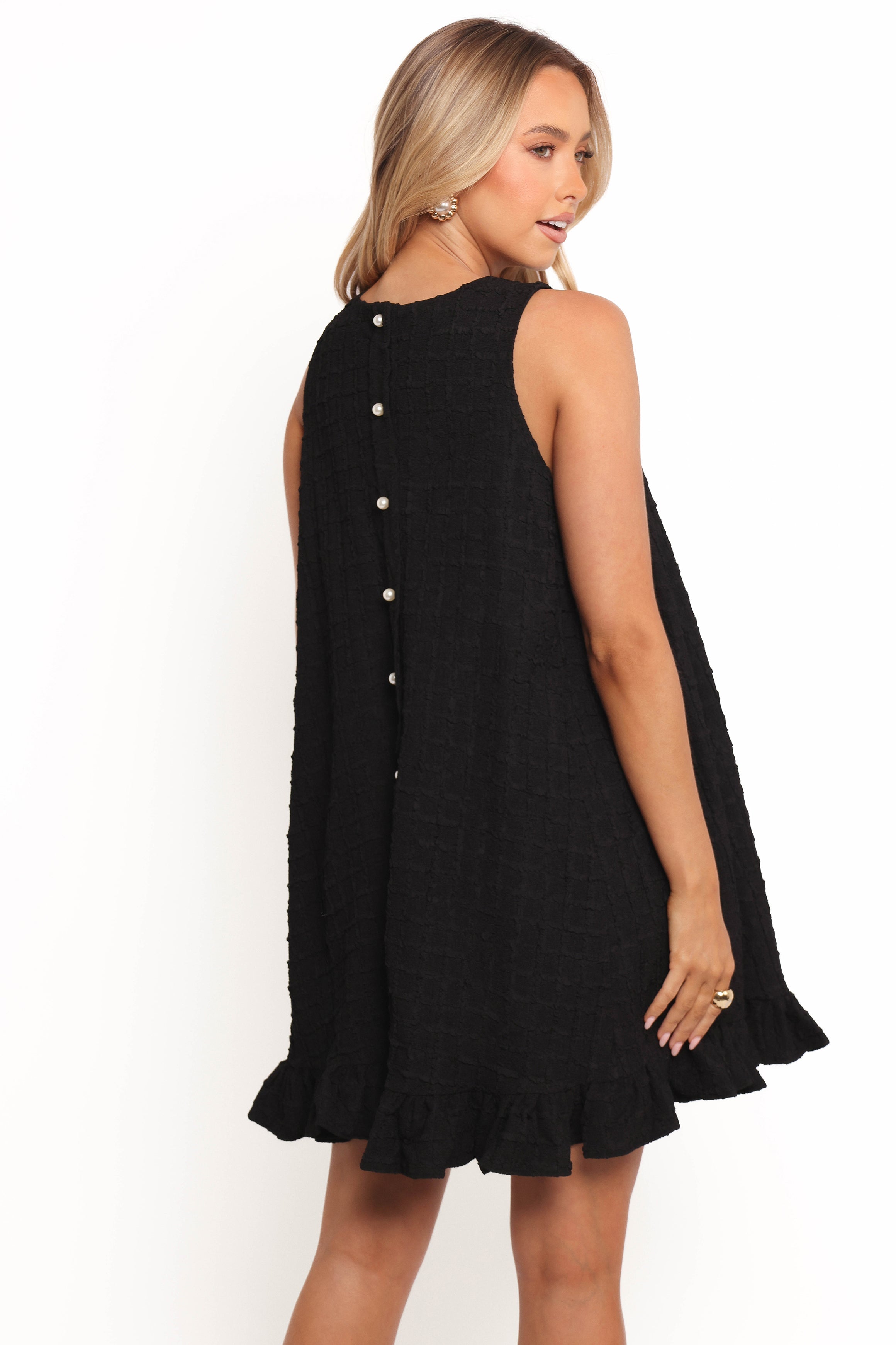 Petal and Pup USA DRESSES Millie Mini Dress - Black