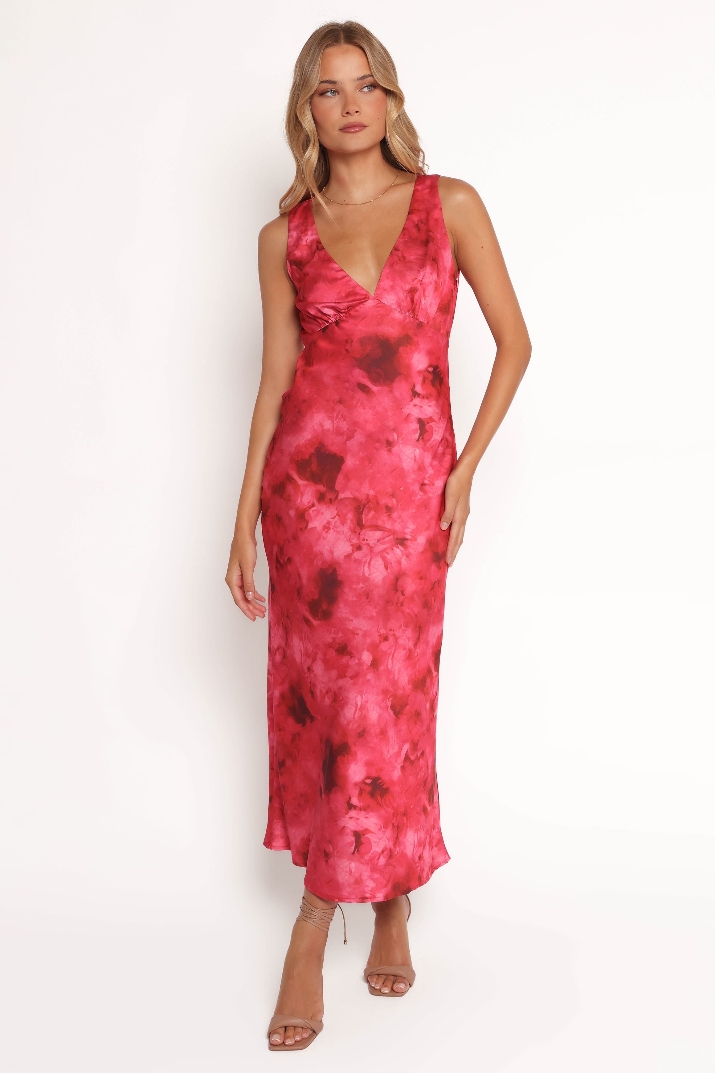 Petal and Pup USA DRESSES Mirae Maxi Dress - Red