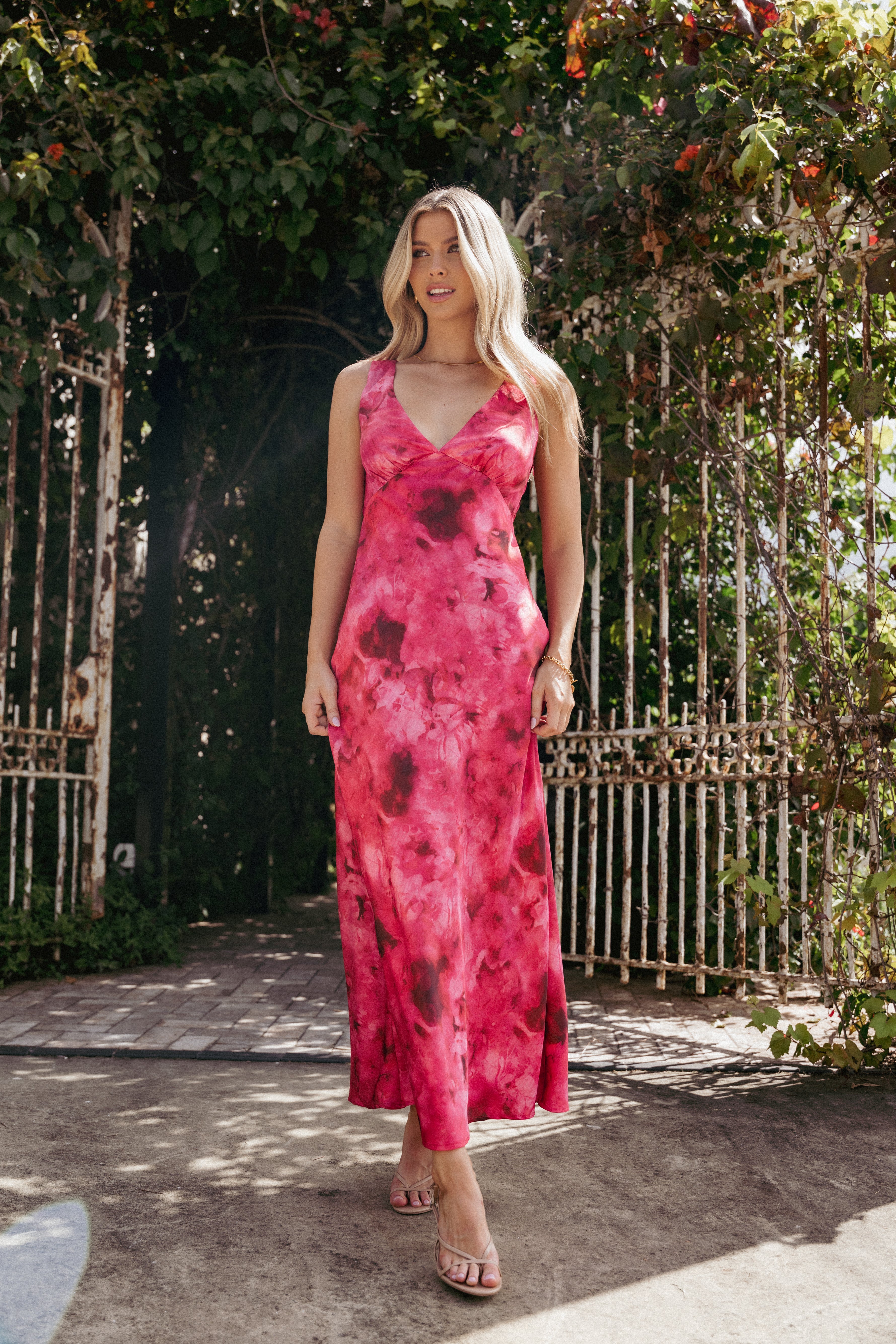 Petal and Pup USA DRESSES Mirae Maxi Dress - Red