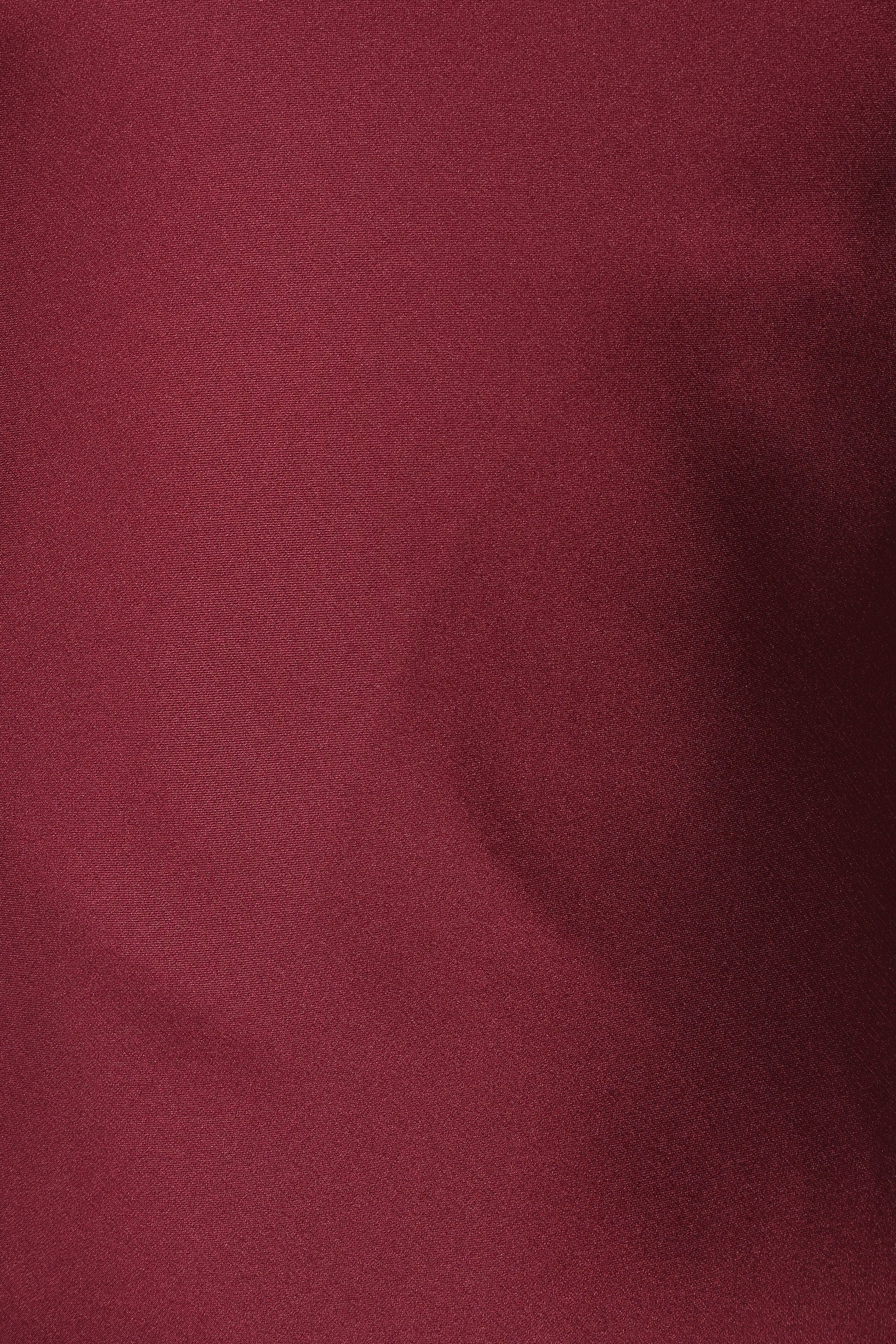 Petal and Pup USA DRESSES Moly One Shoulder Midi Dress - Wine