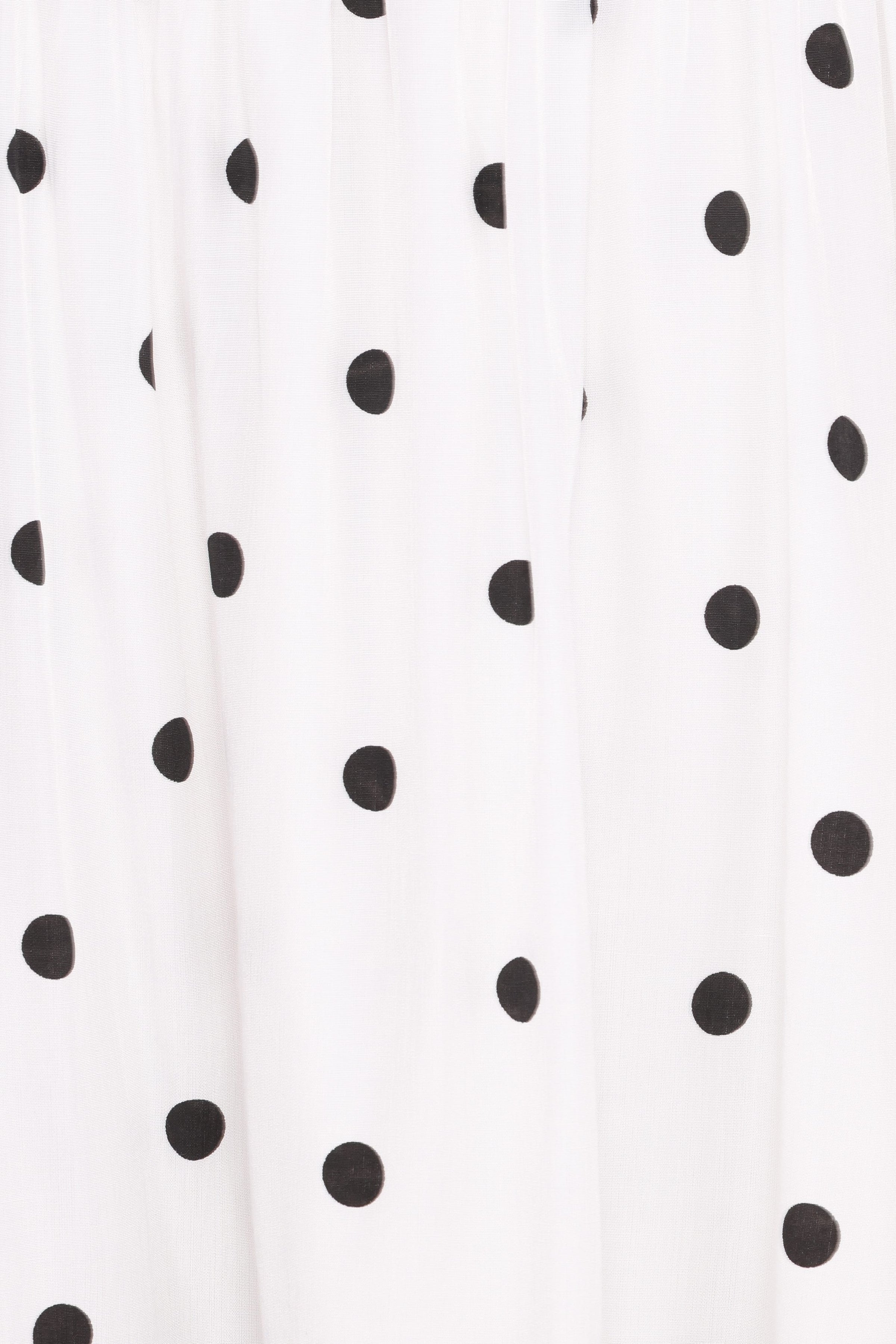 Petal and Pup USA DRESSES Mona Mini Dress - Black Polka