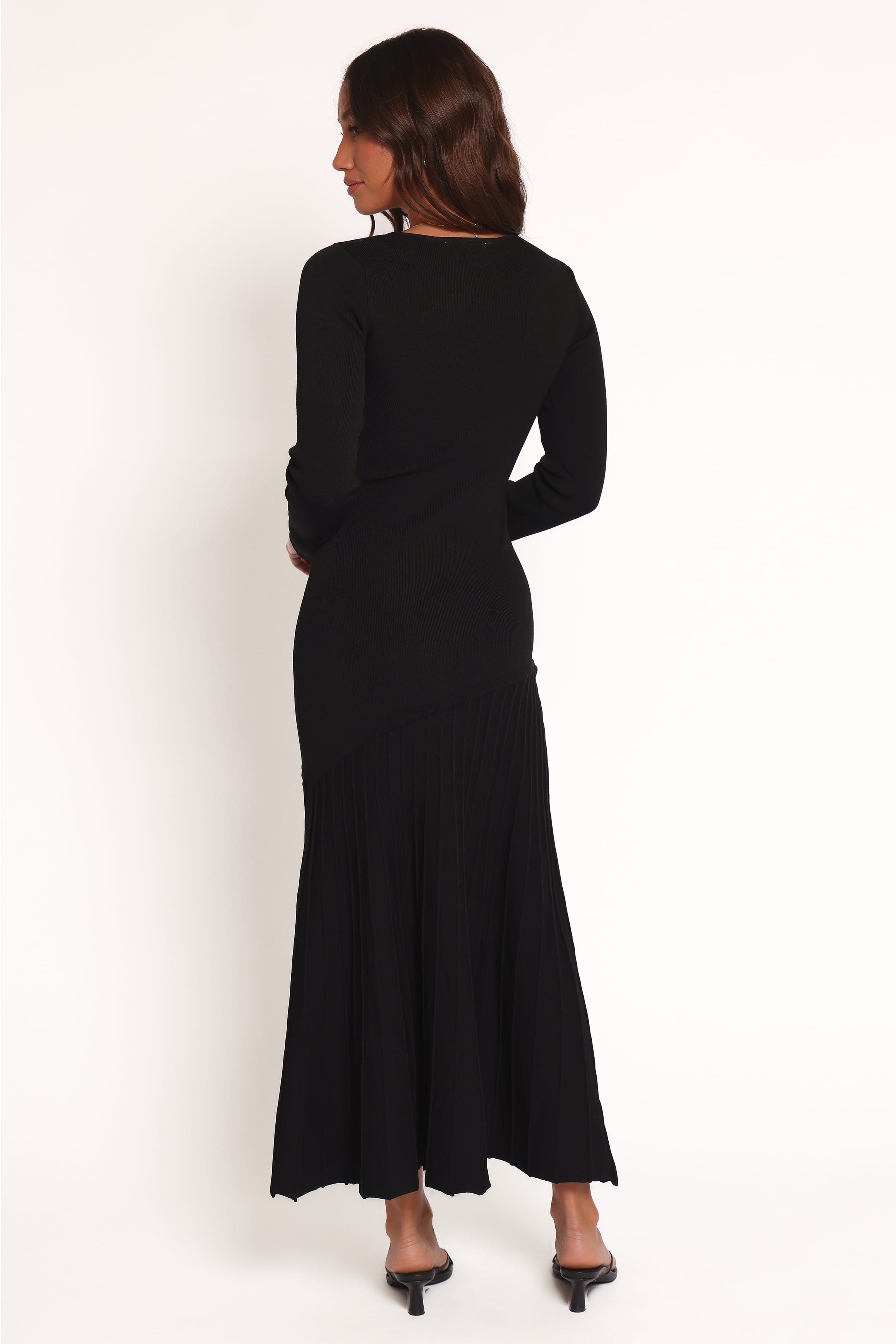Petal and Pup USA DRESSES Monty Knit Dress - Black