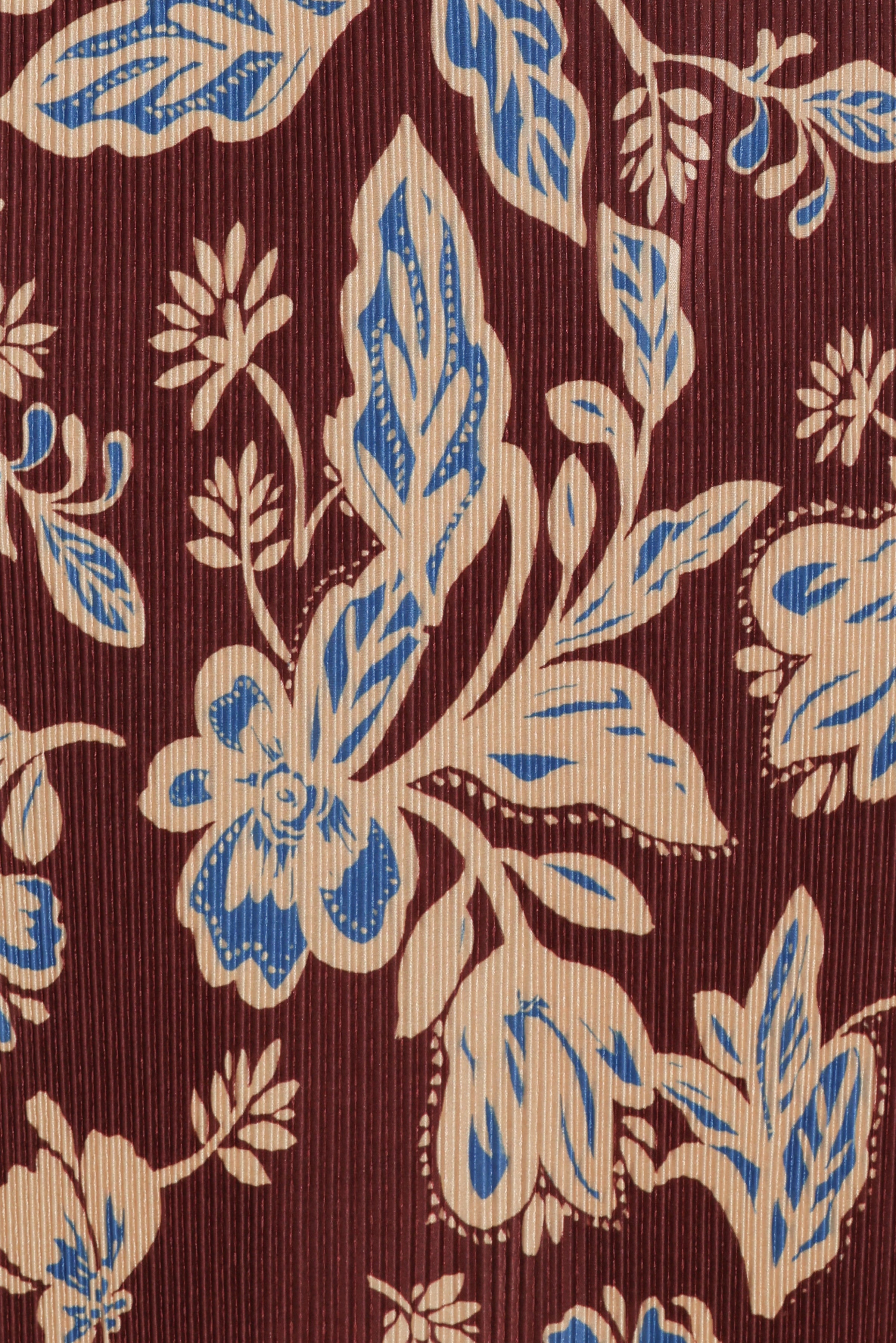 Petal and Pup USA DRESSES Morena Long Sleeve Midi Dress - Brown Floral