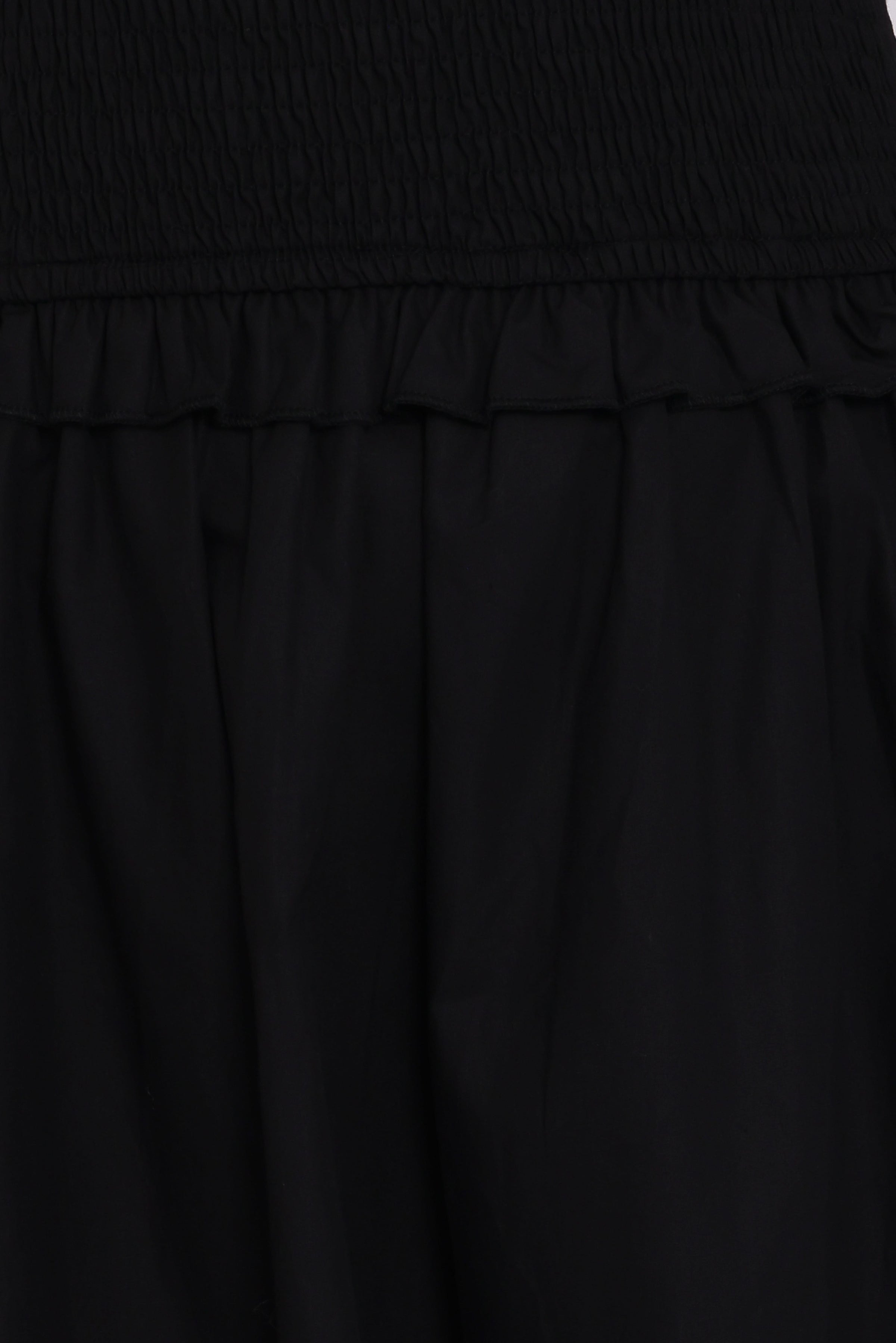 Petal and Pup USA DRESSES Myla One Shoulder Maxi Dress - Black
