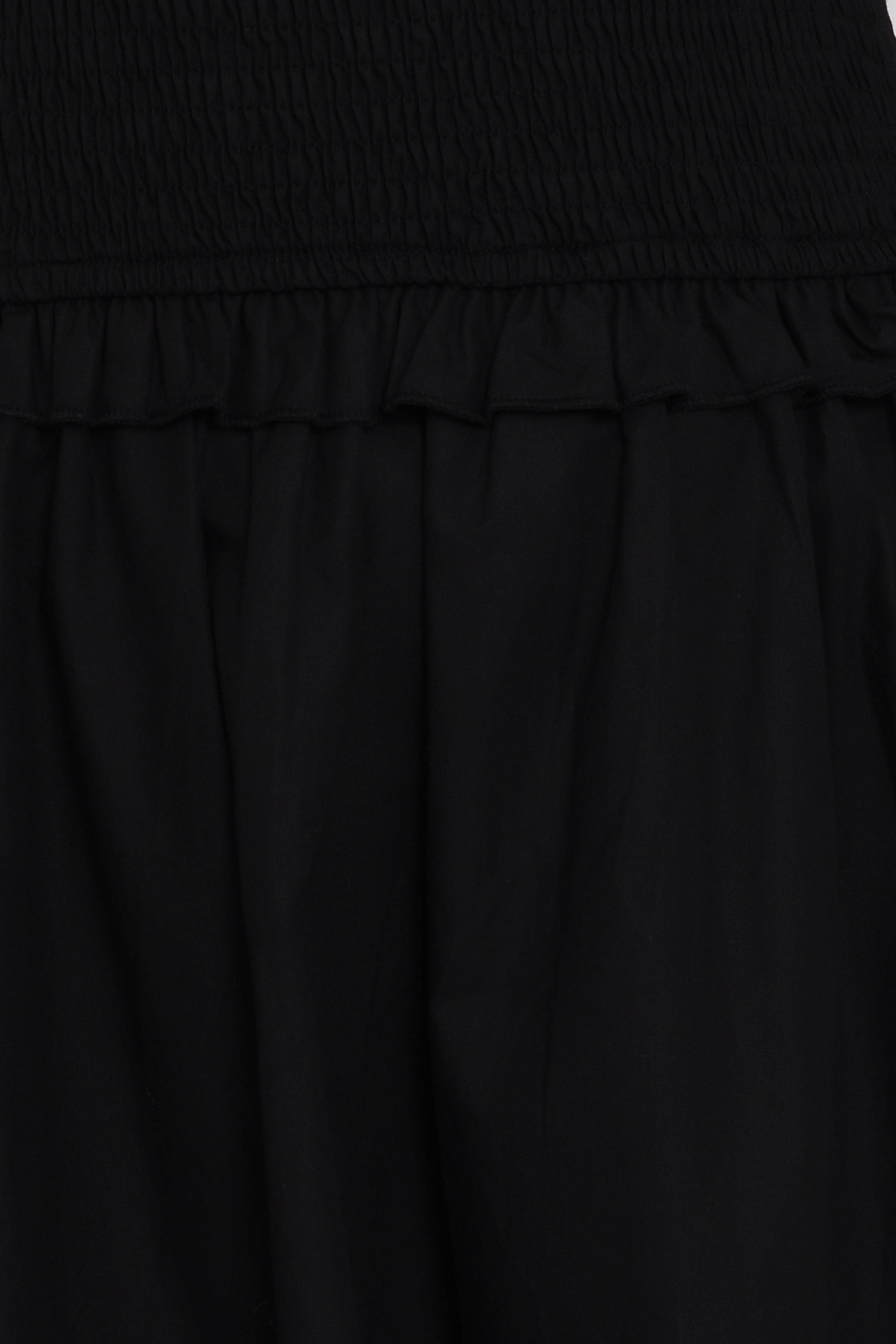 Petal and Pup USA DRESSES Myla One Shoulder Maxi Dress - Black