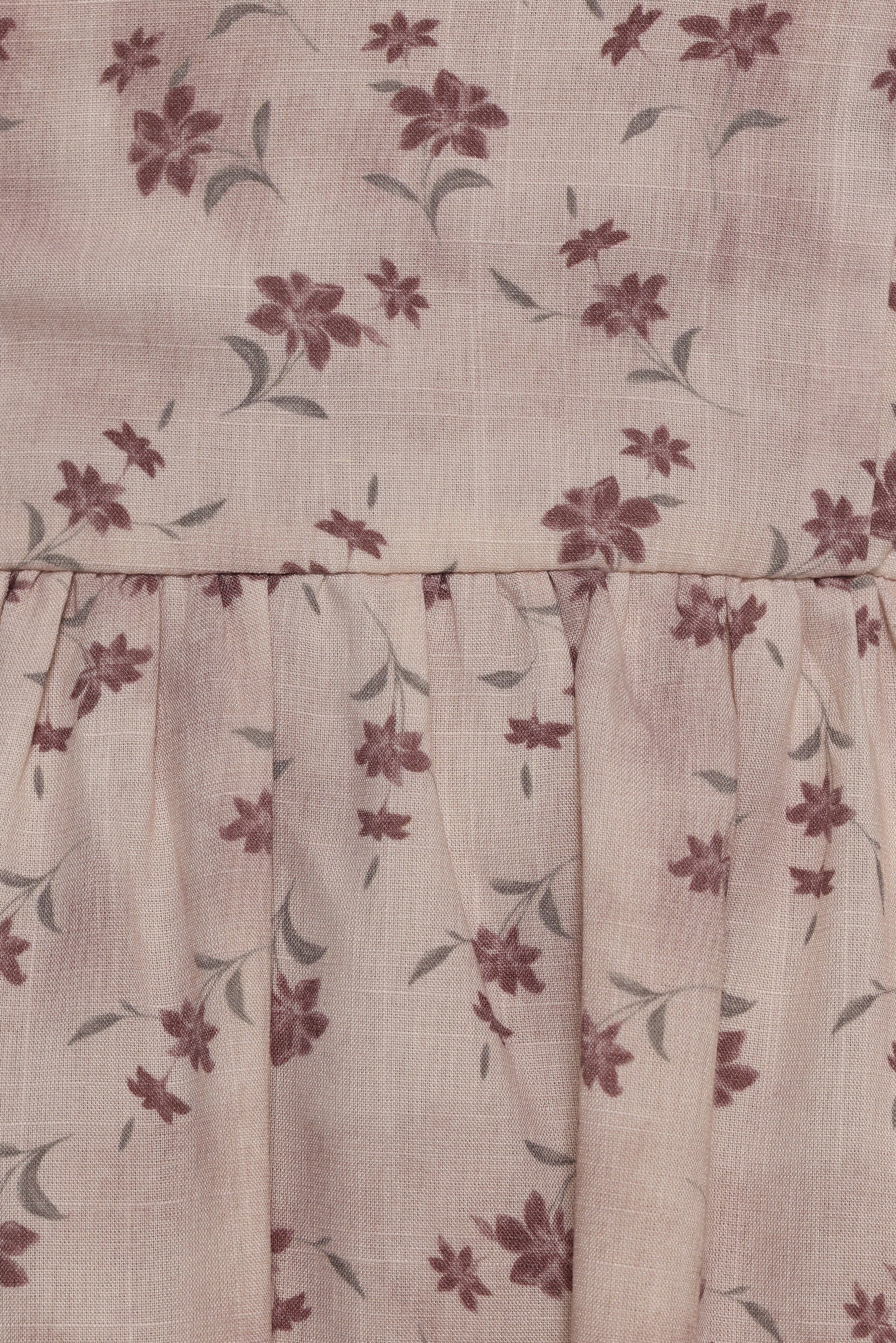 Petal and Pup USA DRESSES Myles Maxi Dress - Beige Floral