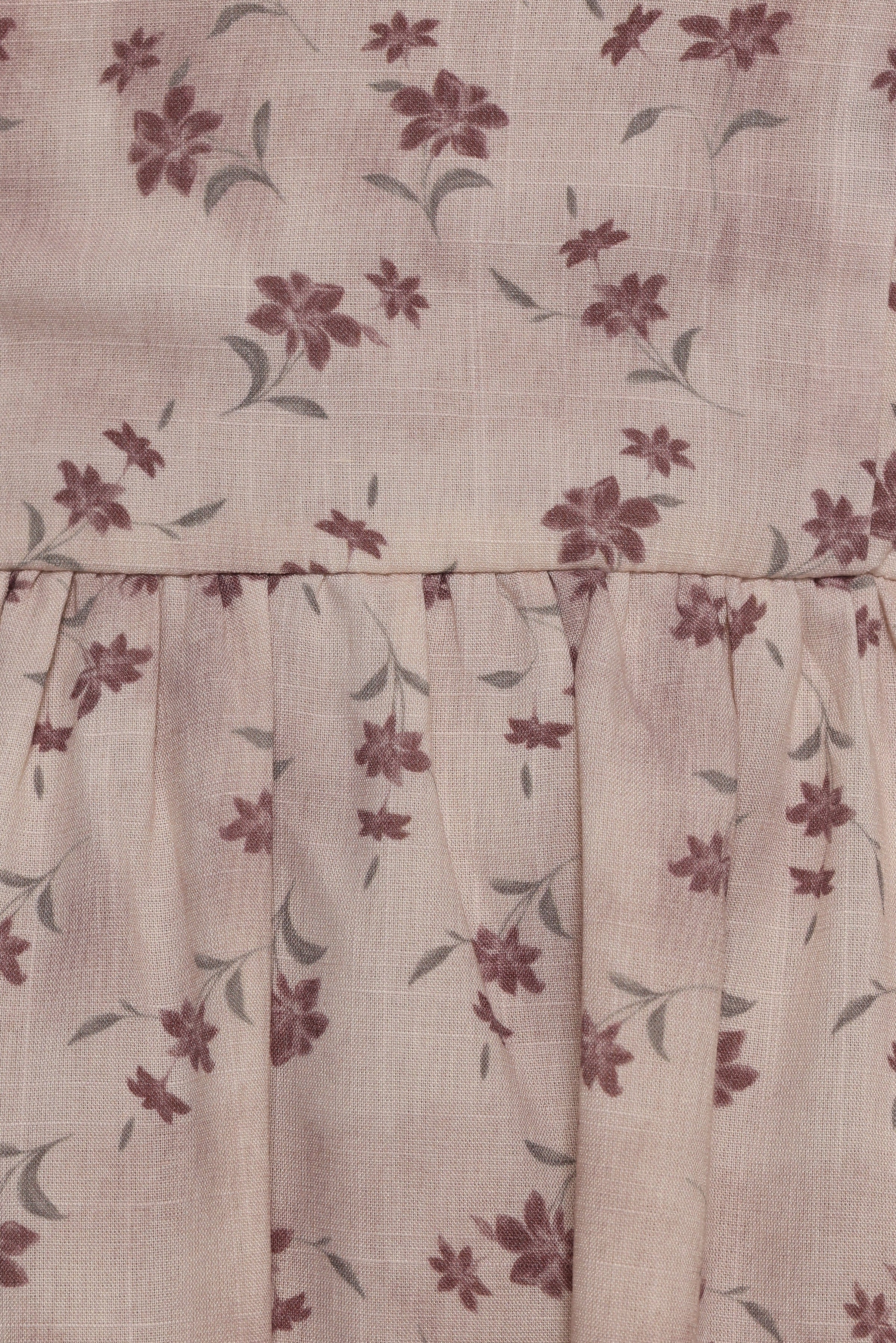 Petal and Pup USA DRESSES Myles Maxi Dress - Beige Floral