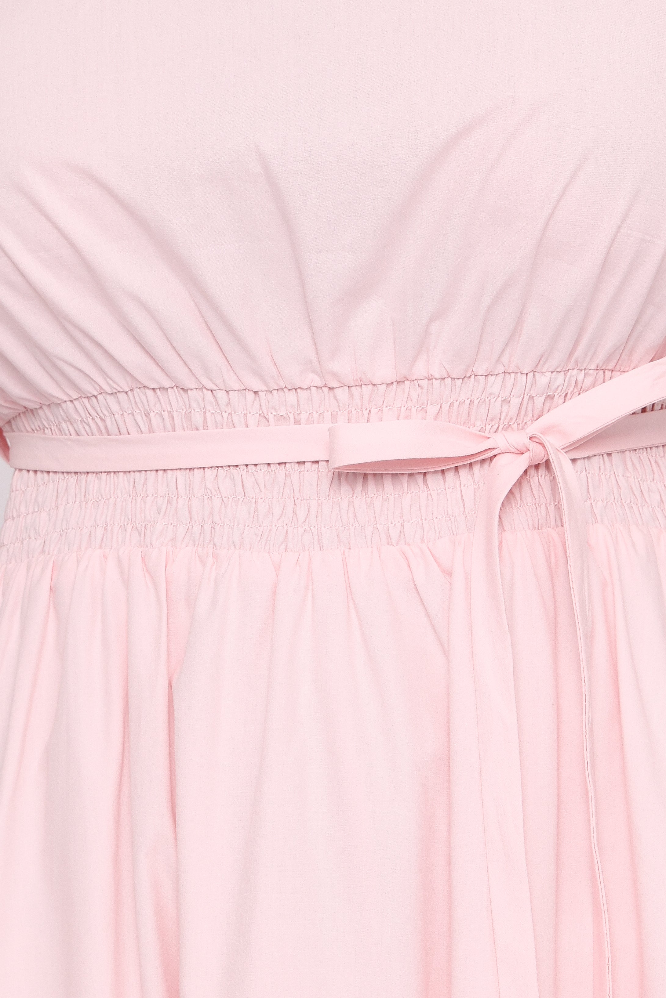 Petal and Pup USA DRESSES Nellie Midi Dress - Petal Pink