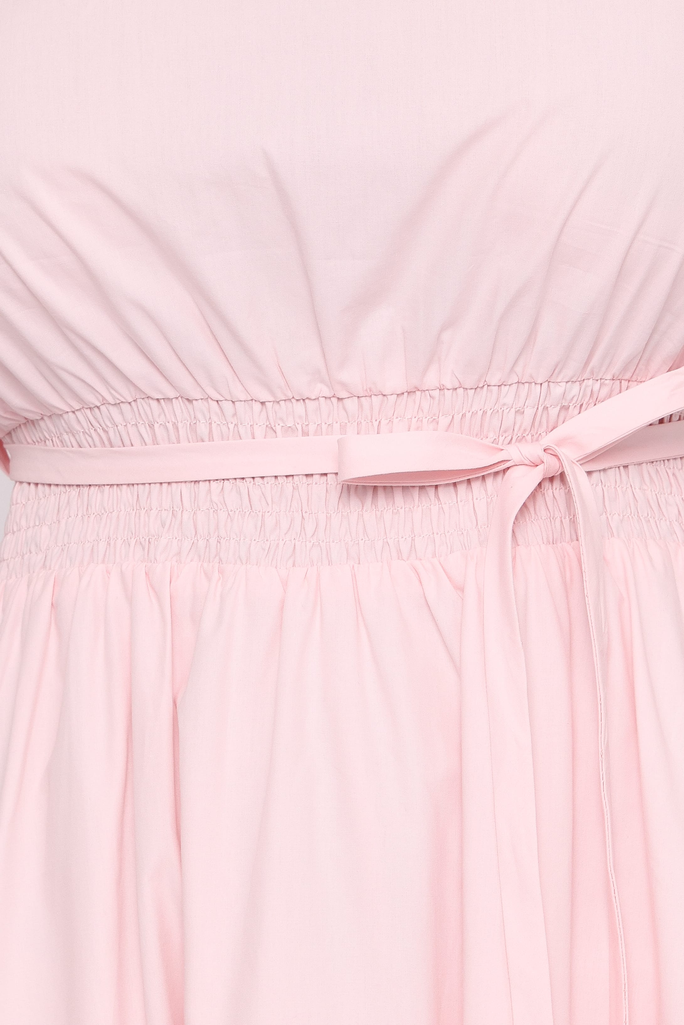 Petal and Pup USA DRESSES Nellie Midi Dress - Petal Pink