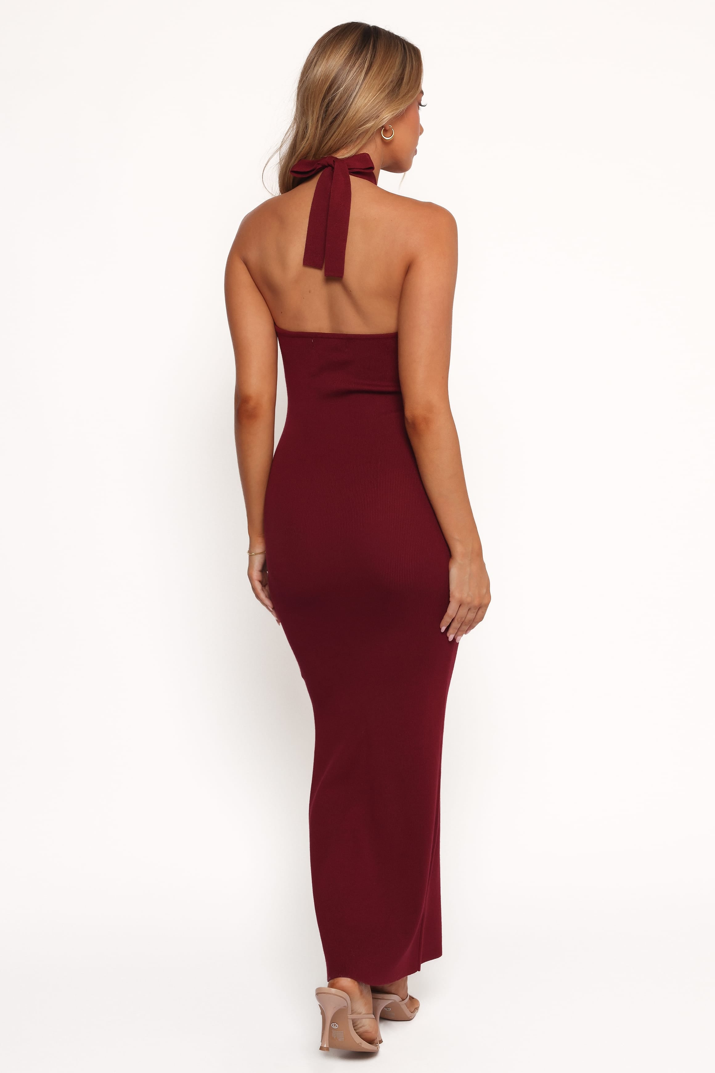 Petal and Pup USA DRESSES Nessa Midi Dress - Dark Cherry