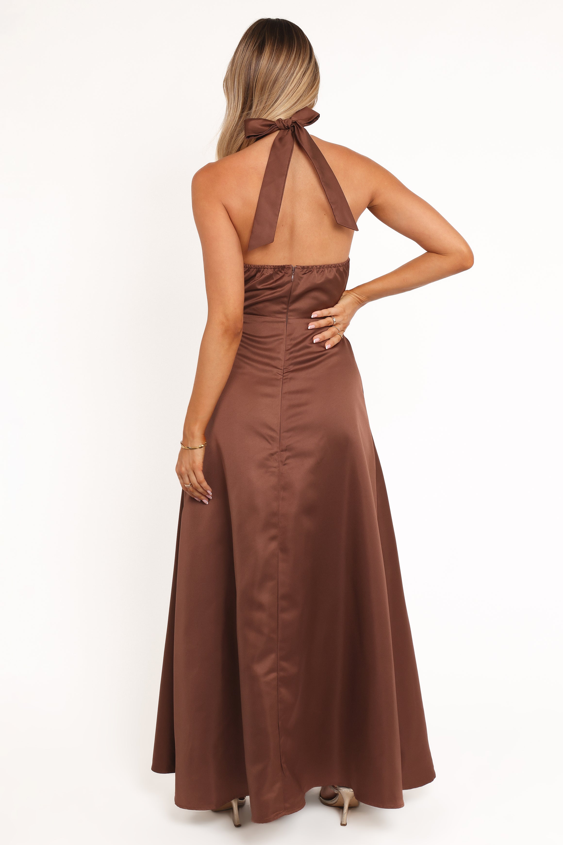 Petal and Pup USA DRESSES Norva Maxi Dress - Brown