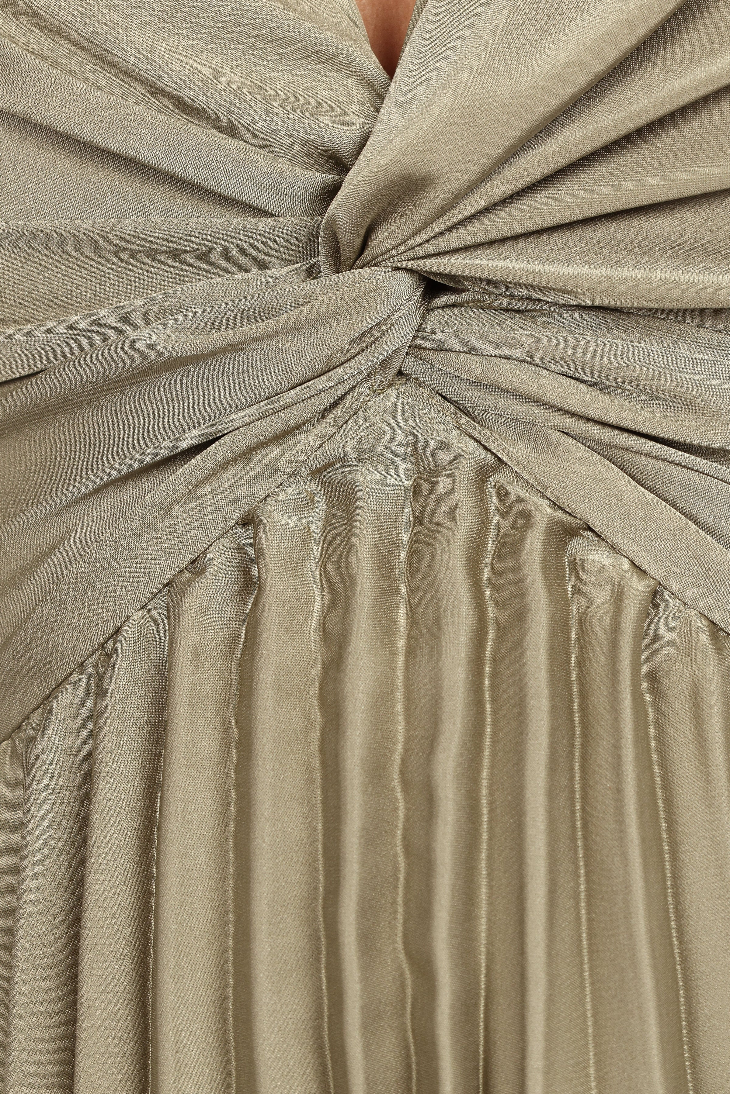 Petal and Pup USA DRESSES Nova Flutter Sleeve Midi Dress - Olive (Hold for Rack)