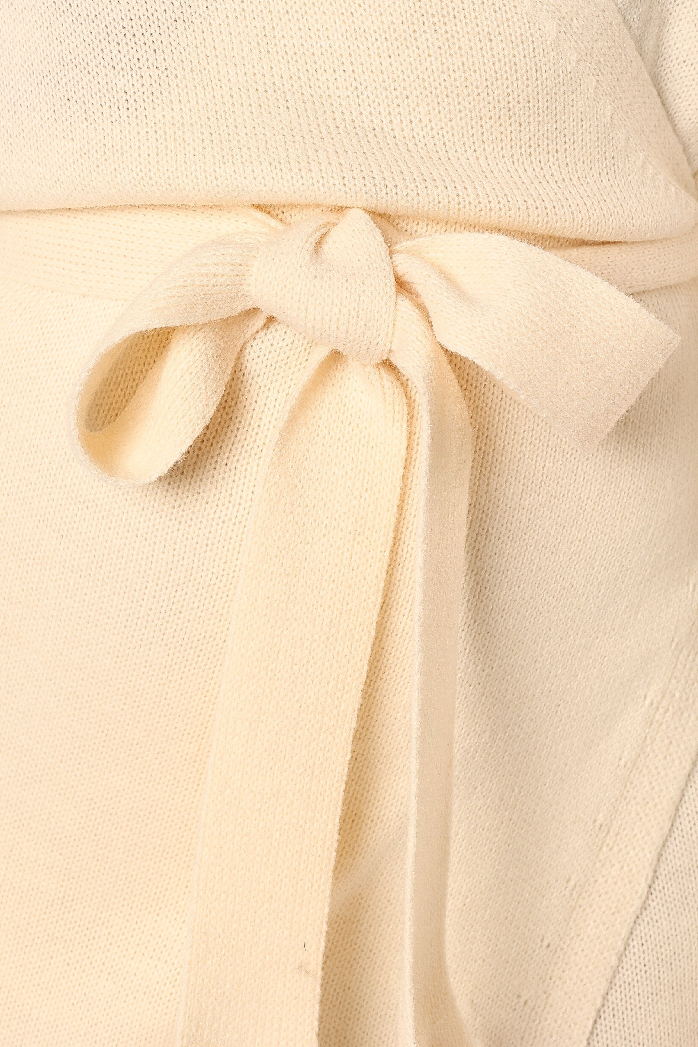 Petal and Pup USA DRESSES Nova Wrap Knit Midi Dress - Taupe