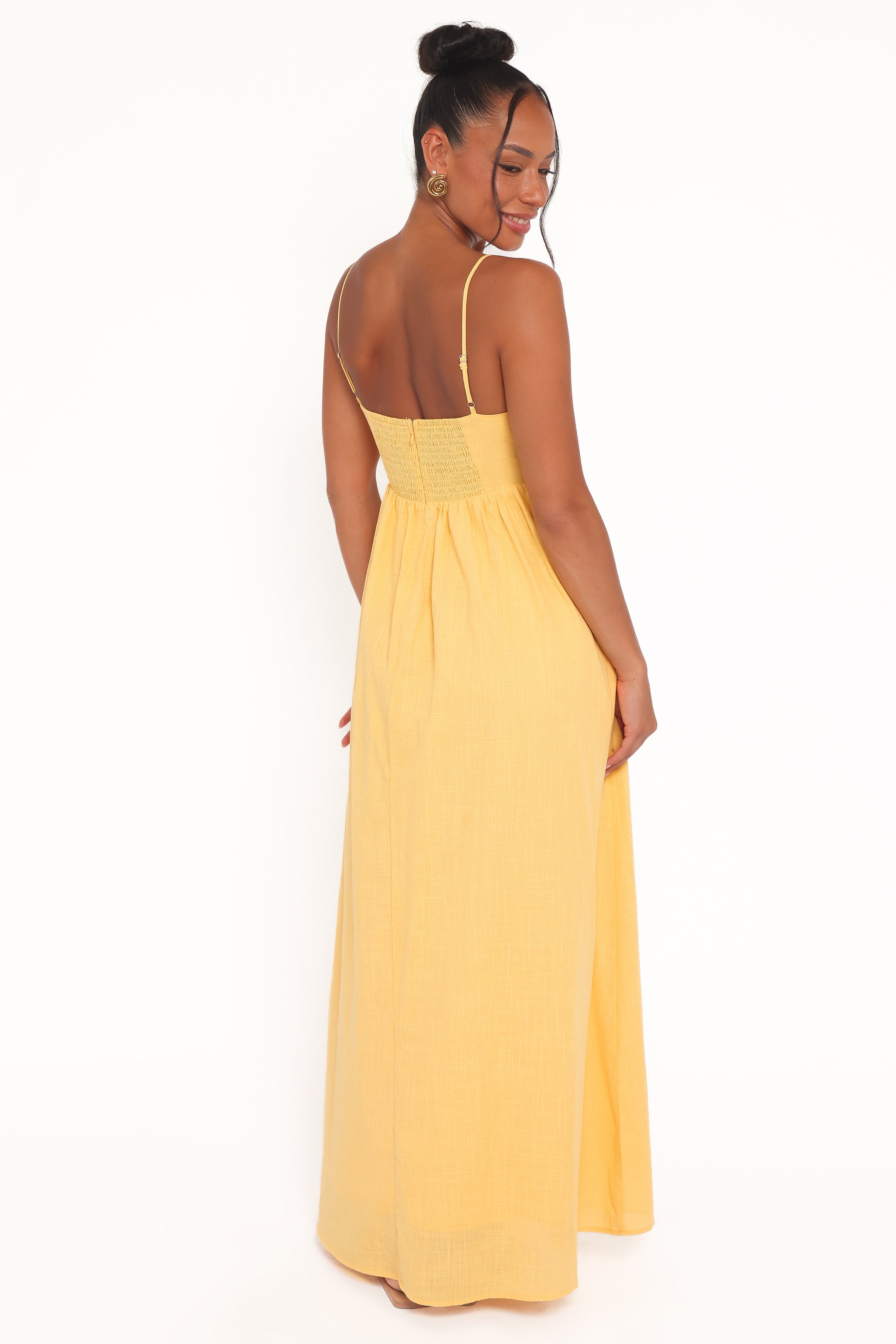 Petal and Pup USA DRESSES Odessa Maxi Dress - Mango