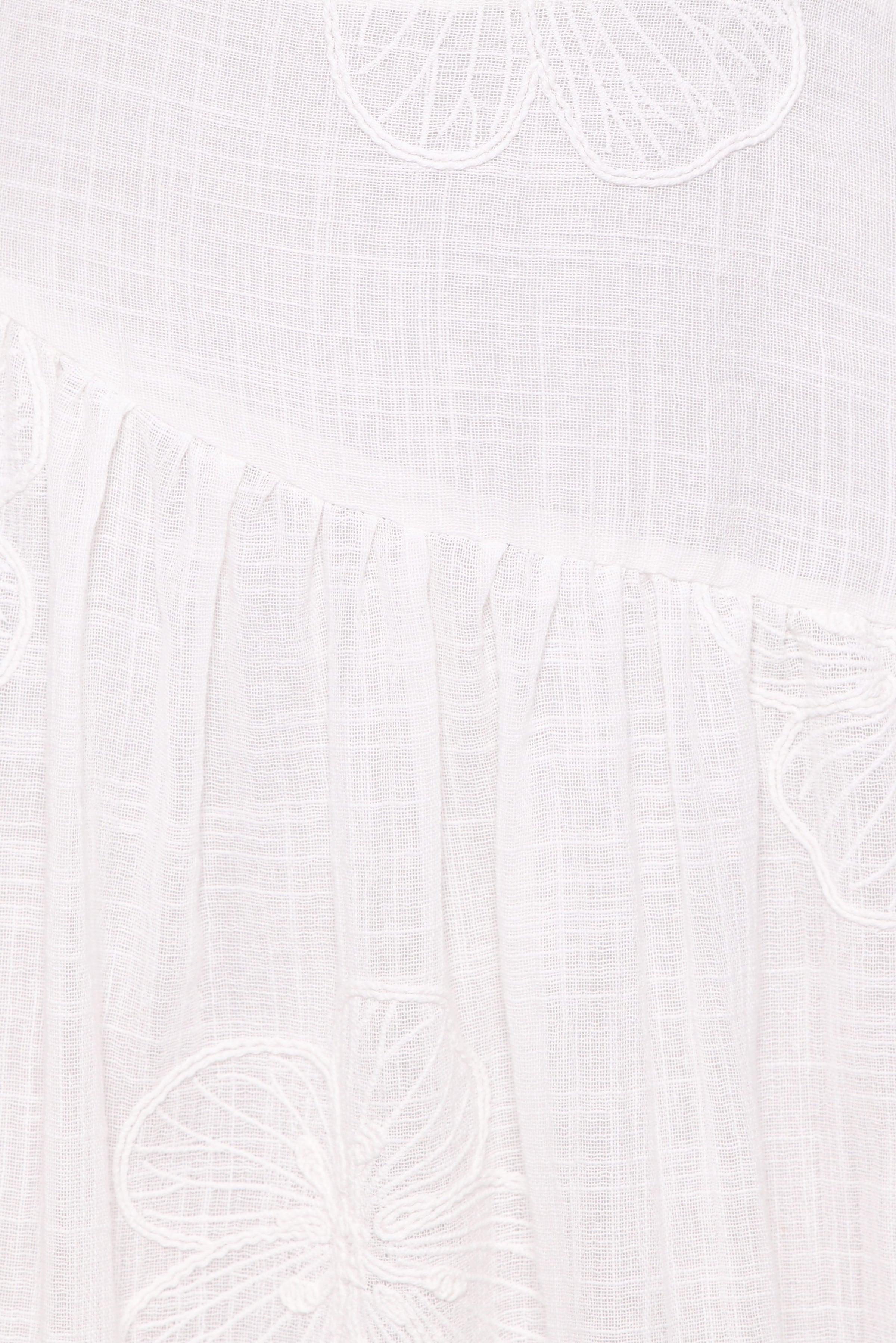 Petal and Pup USA DRESSES Olivea Midi Dress - White