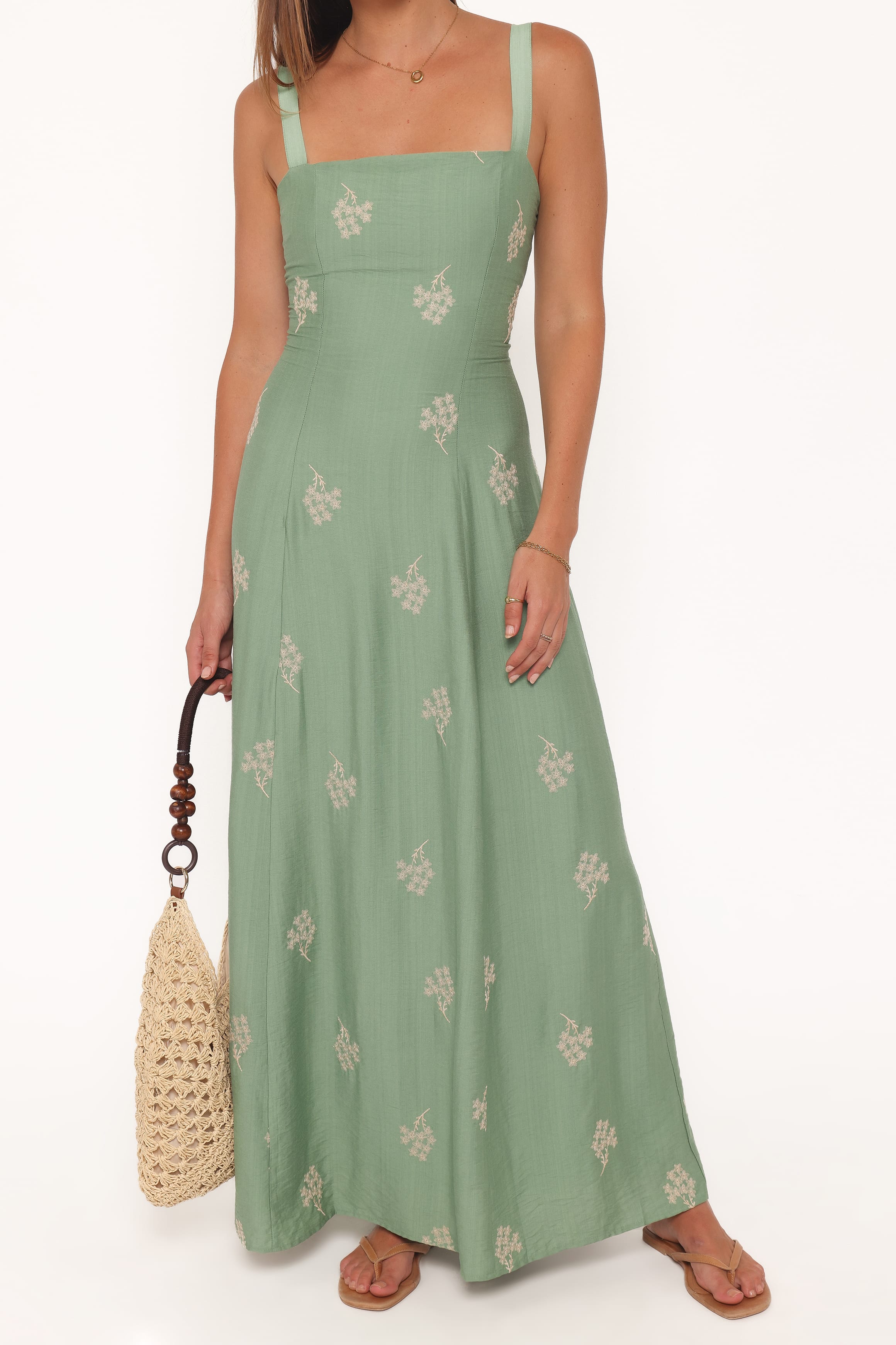 Petal and Pup USA DRESSES Oregon Maxi Dress - Green
