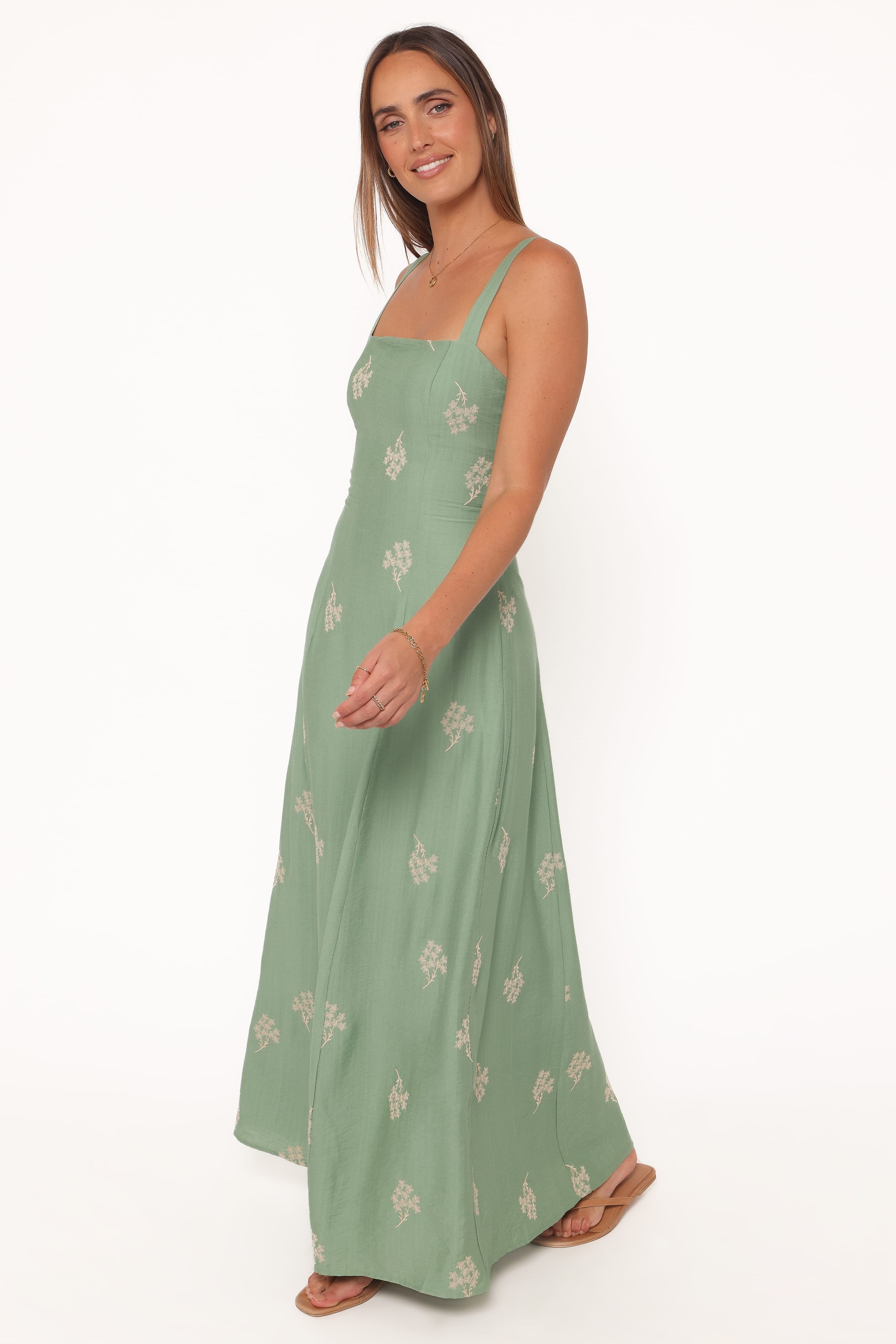 Petal and Pup USA DRESSES Oregon Maxi Dress - Green
